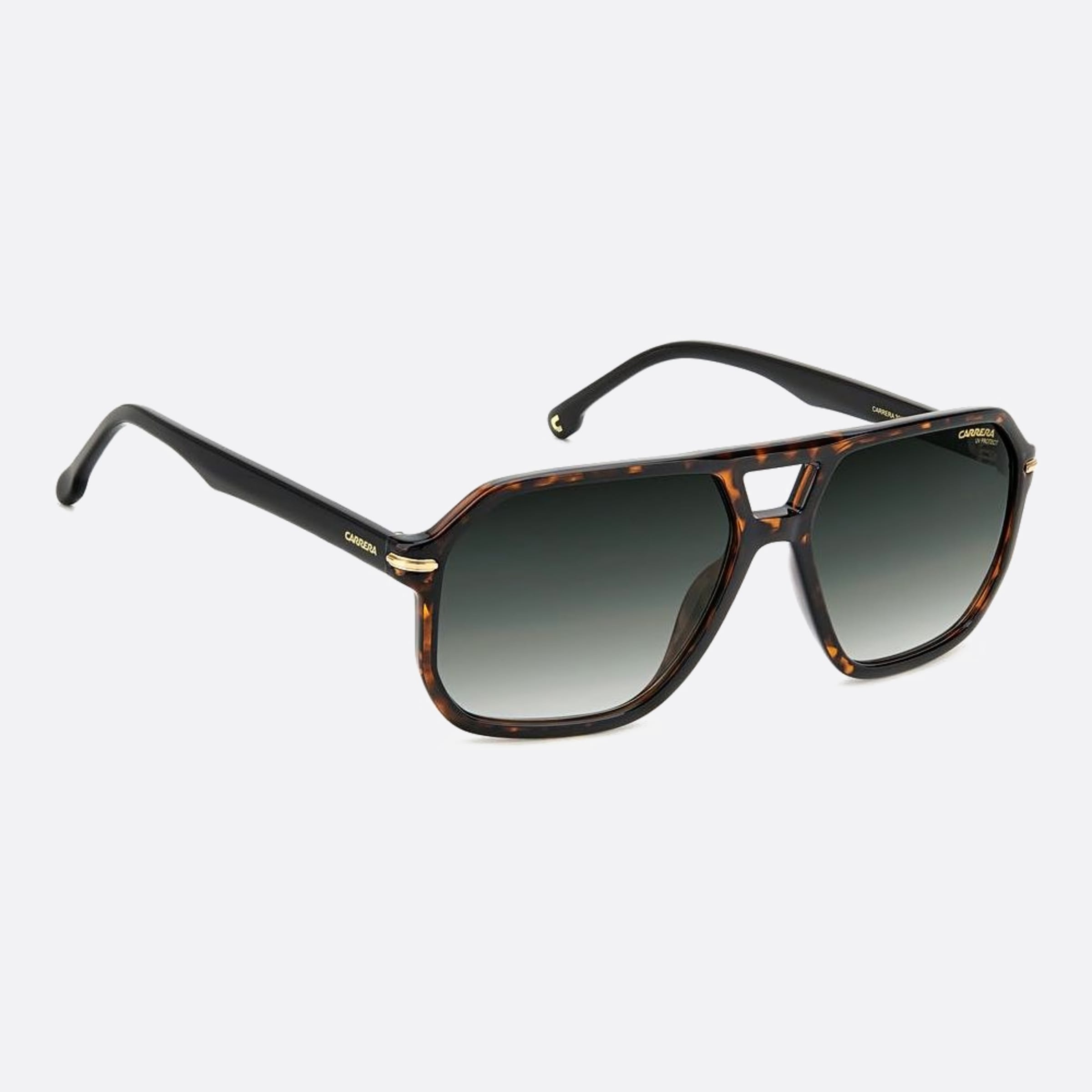 Carrera 59mm Carrera Havana Squared Men Sunglasses - Detail View