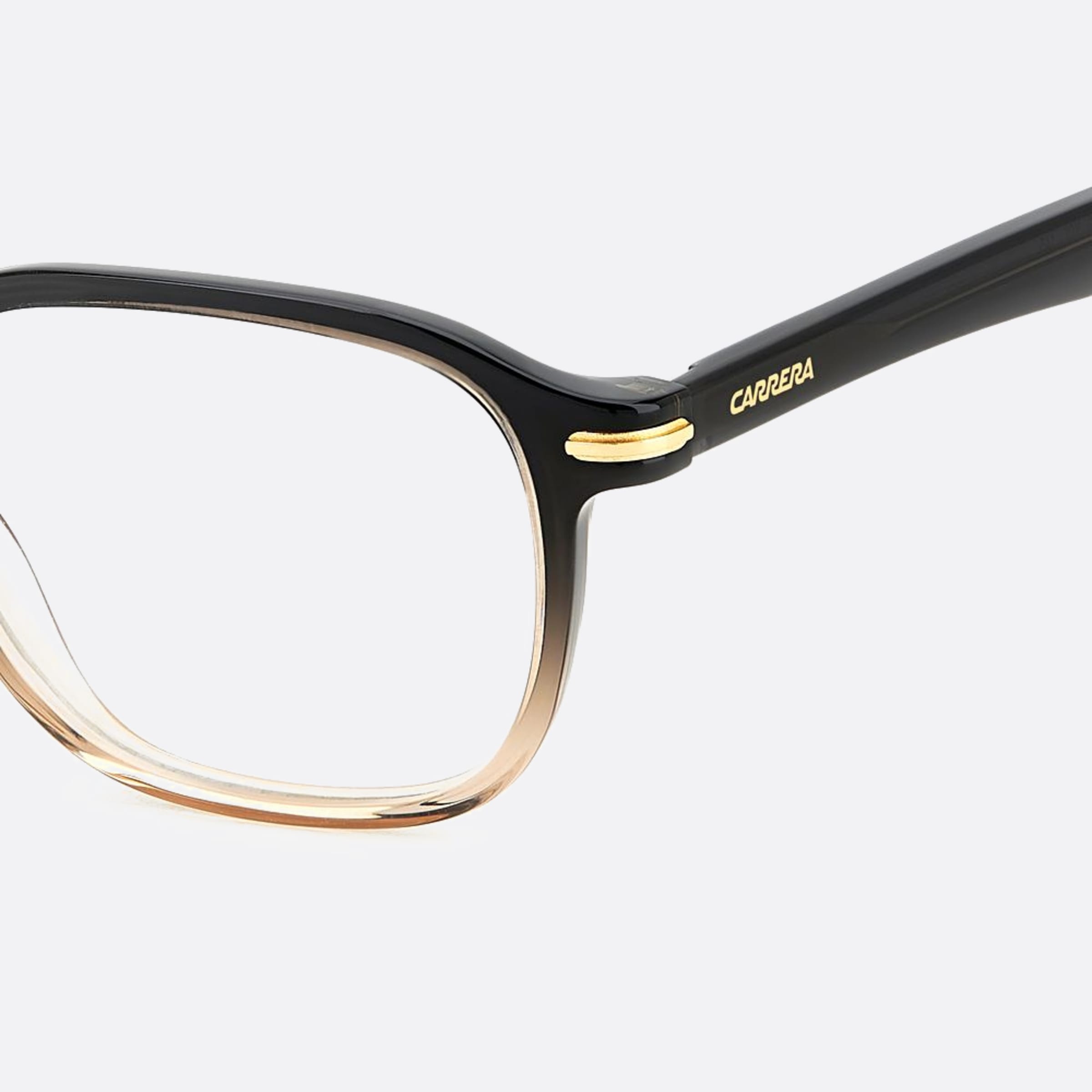 Carrera 51mm Carrera Yql Grey Squared Men Eyeglasses - Detail View