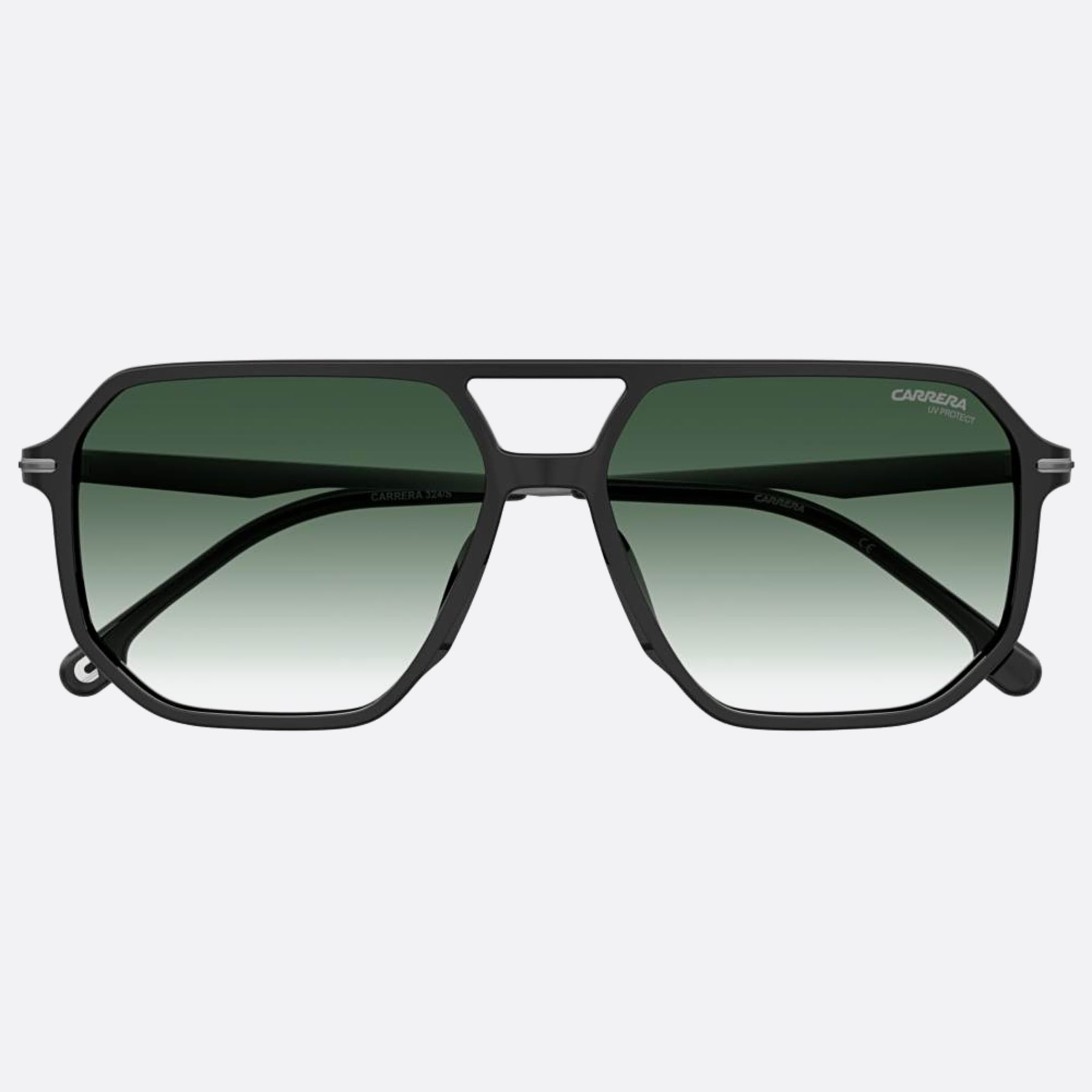 Carrera 59mm Carrera 08a Black Geometric Polarized Men Sunglasses - Main View