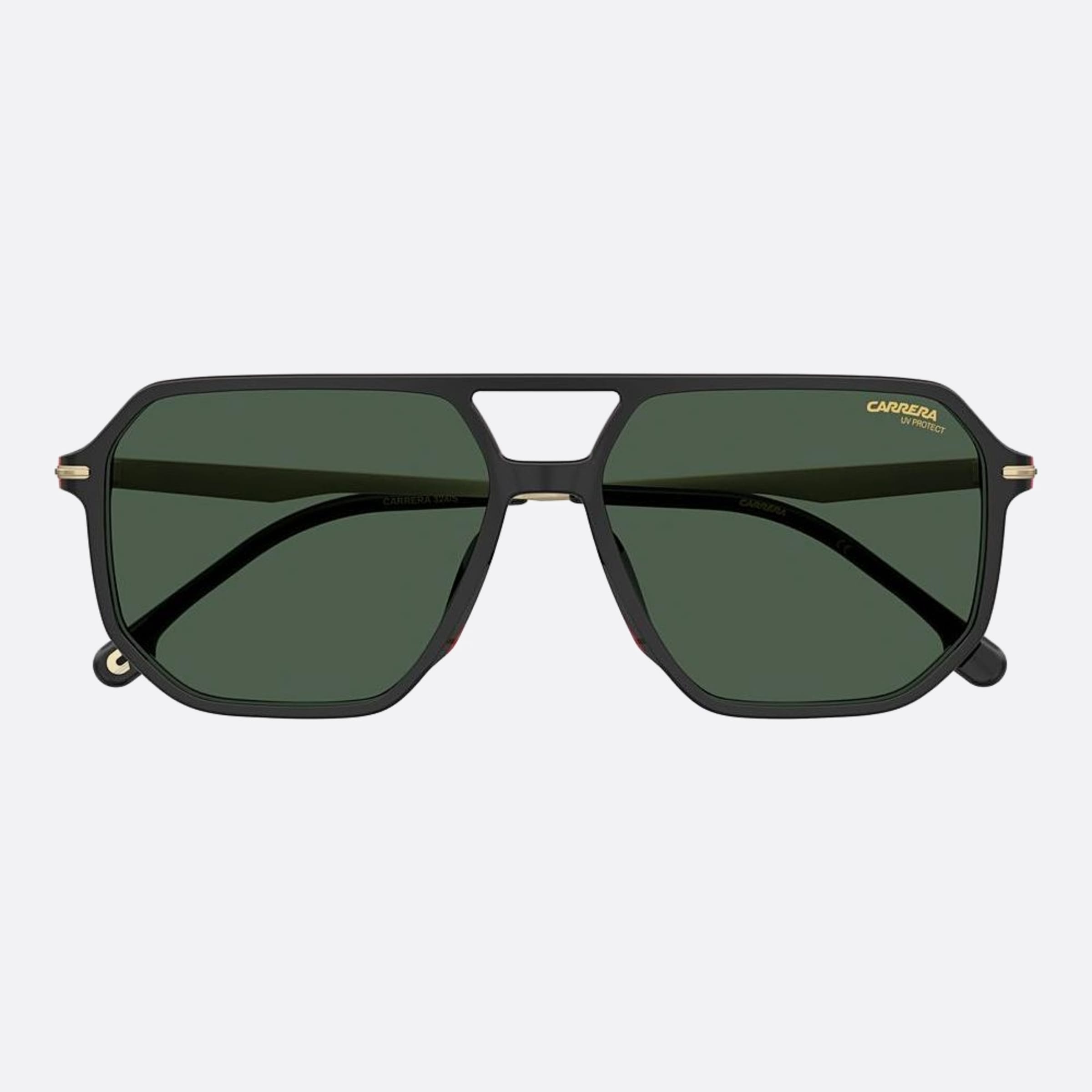 Carrera 59mm Carrera Black Geometric Men Sunglasses - Lifestyle Shot