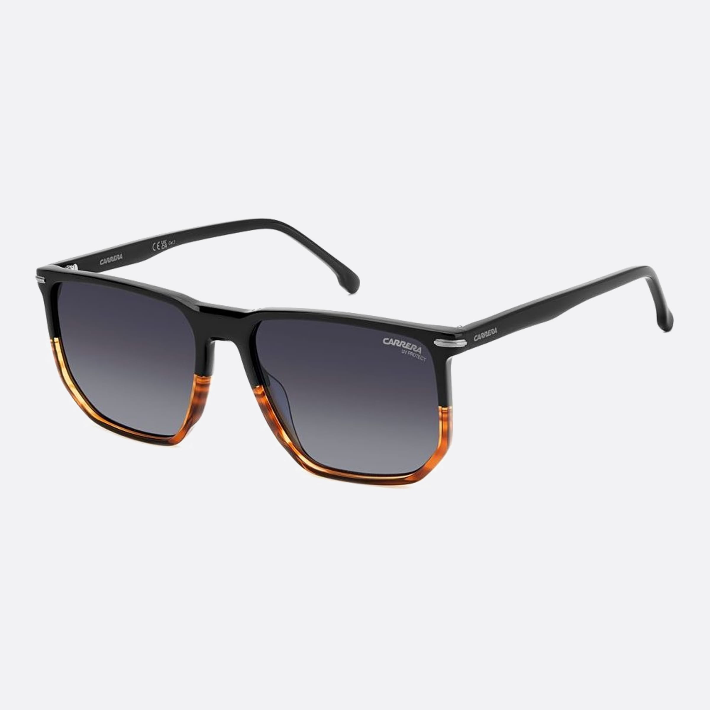 Carrera 58mm Carrera Wr7 Havana Geometric Men Sunglasses - Side View