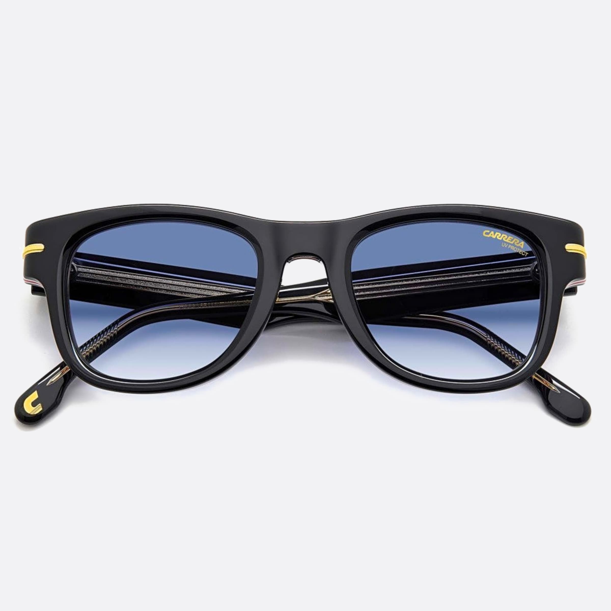 Carrera 50mm Carrera Black Squared Men Sunglasses - Additional Angle