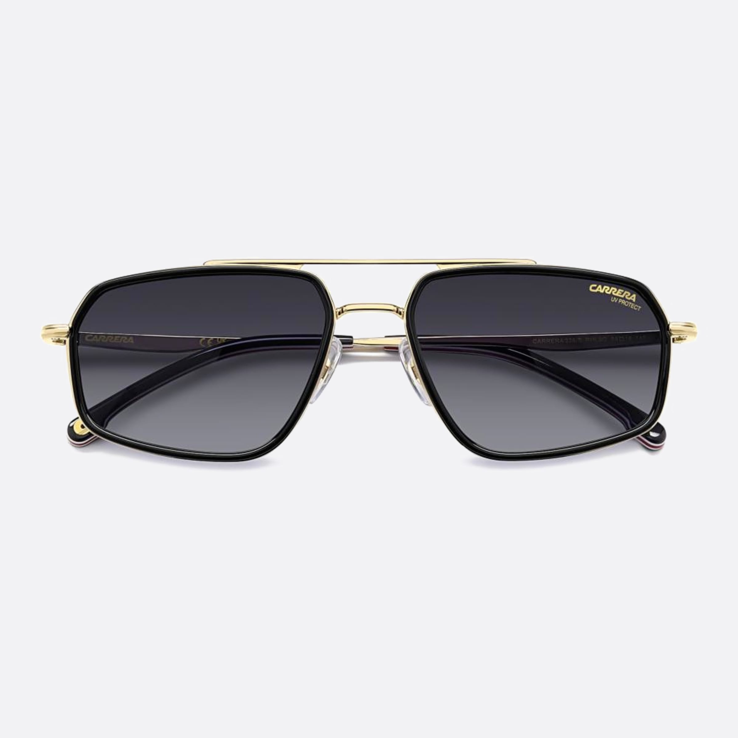 Carrera 58mm Carrera Rhl Black Geometric Men Sunglasses - Main View