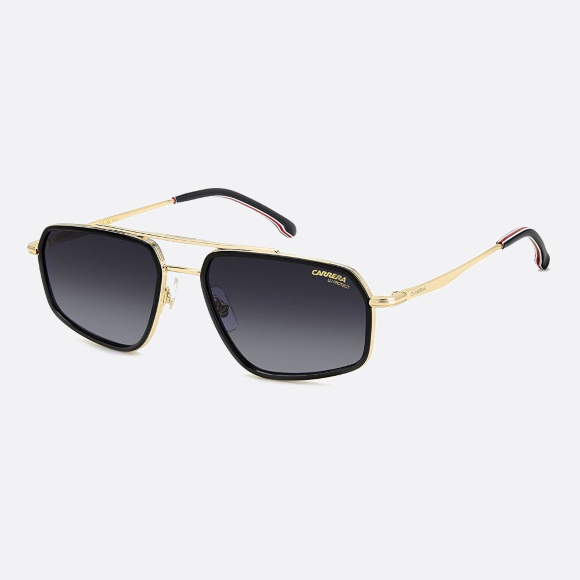 Carrera 58mm Carrera Rhl Black Geometric Men Sunglasses - Side View