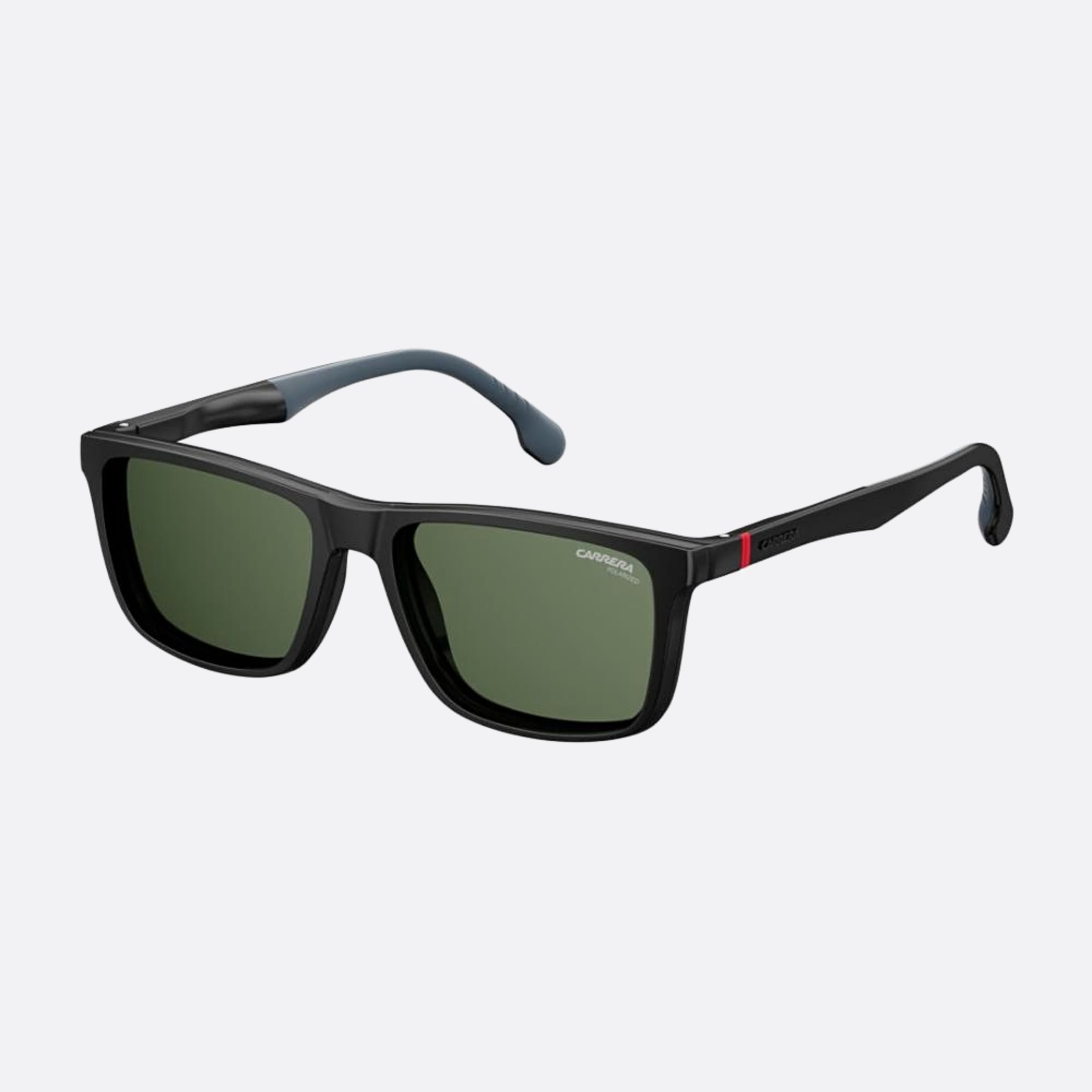 Carrera 54mm Carrera Black Squared Men Sunglasses - Side View