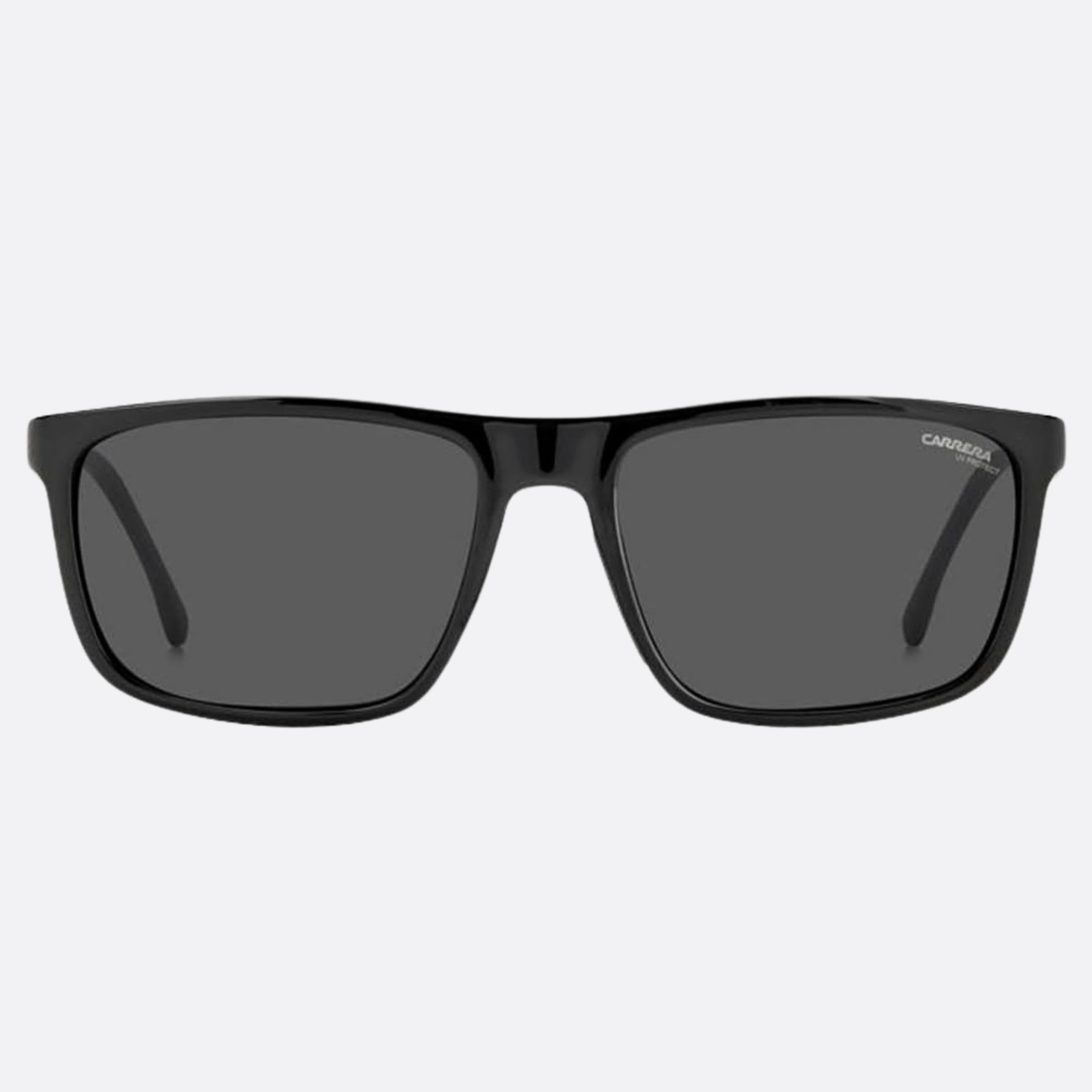 Carrera 58mm Carrera Black Squared Men Sunglasses - Main View