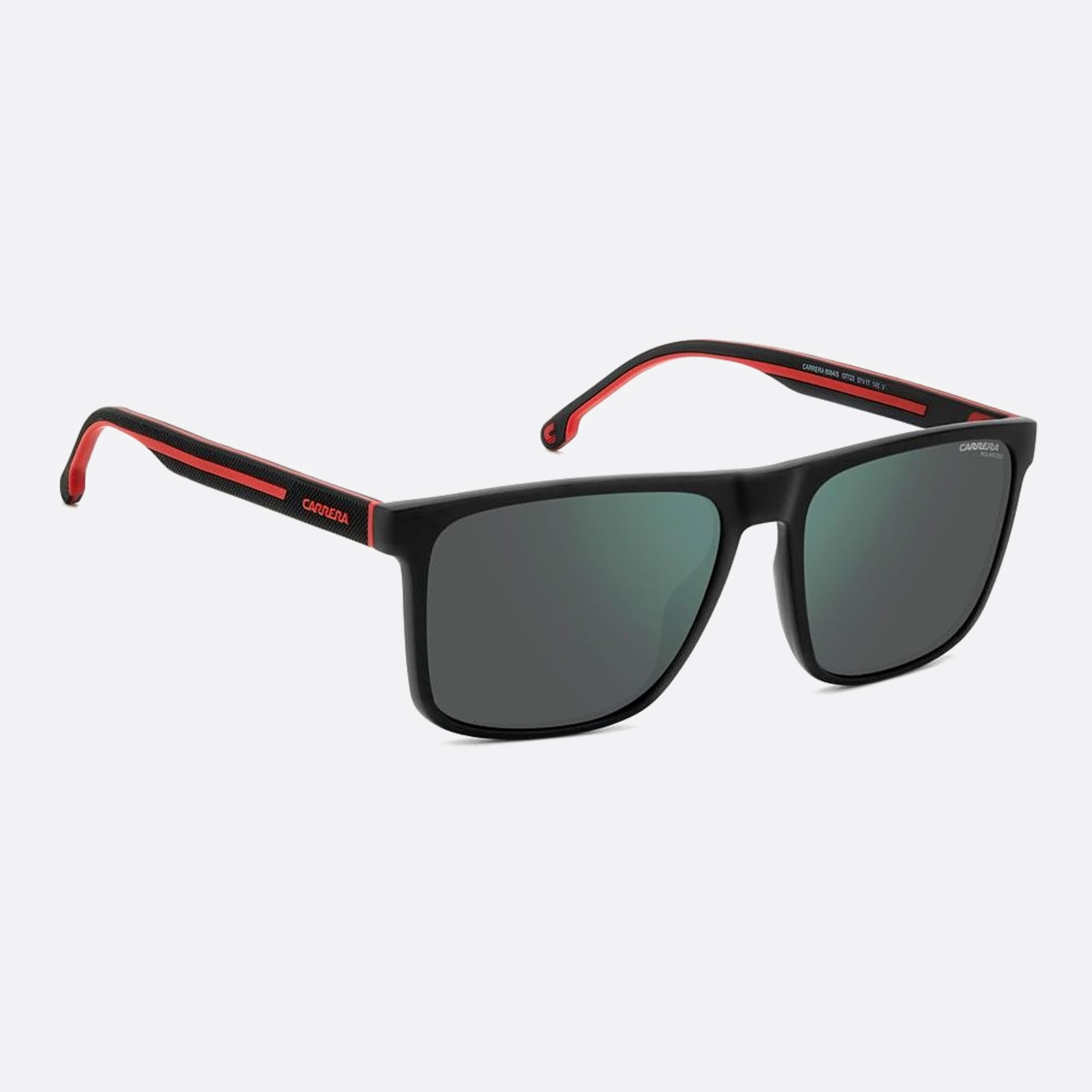 Carrera 57mm Carrera Oit Red Squared Men Sunglasses - Additional Angle