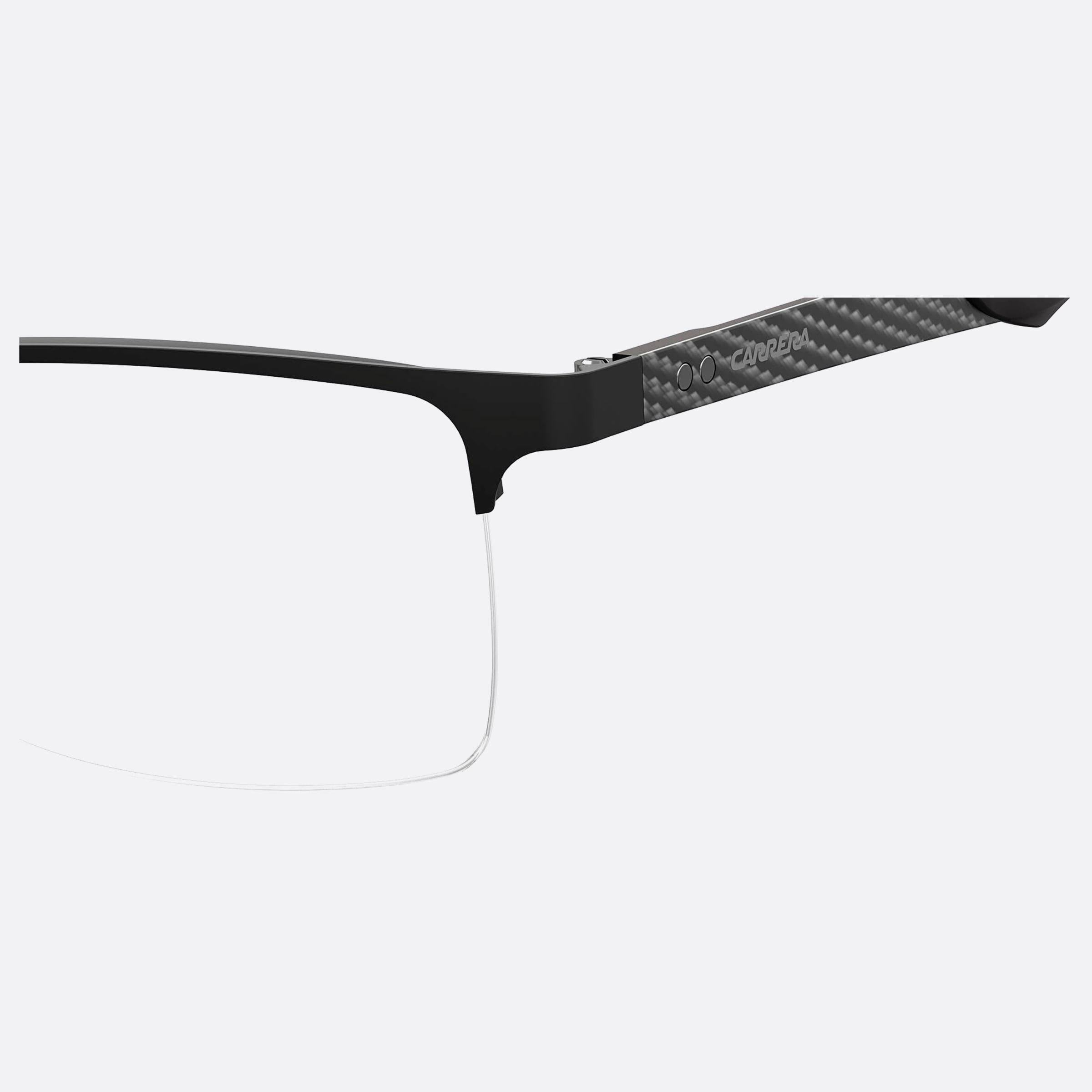 Carrera 54mm Carrera Black Geometric Men Eyeglasses - Lifestyle Shot