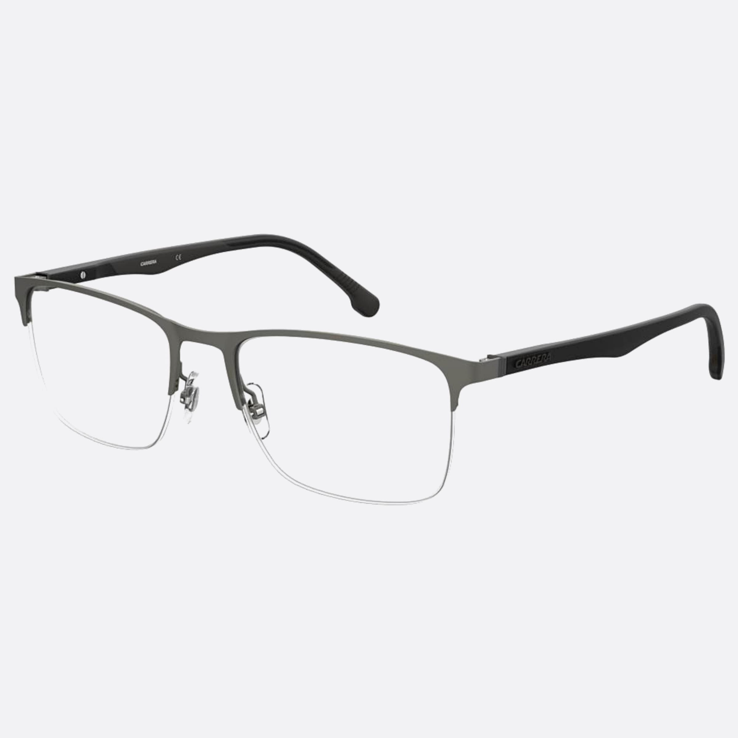 Carrera 56mm Carrera R80 Ruthenium Squared Men Eyeglasses - Side View
