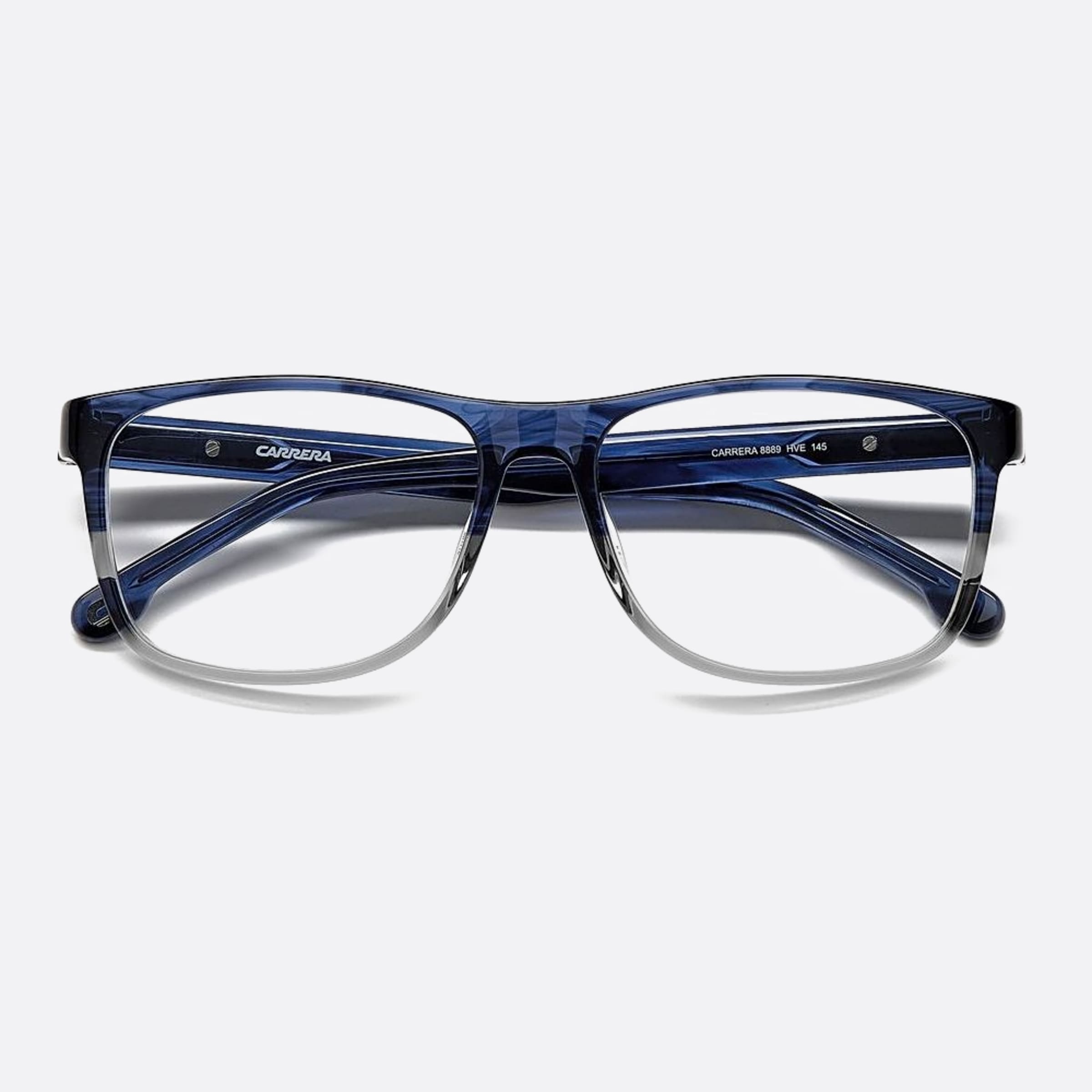 Carrera 56mm Carrera Hve Blue Geometric Men Eyeglasses - Lifestyle Shot