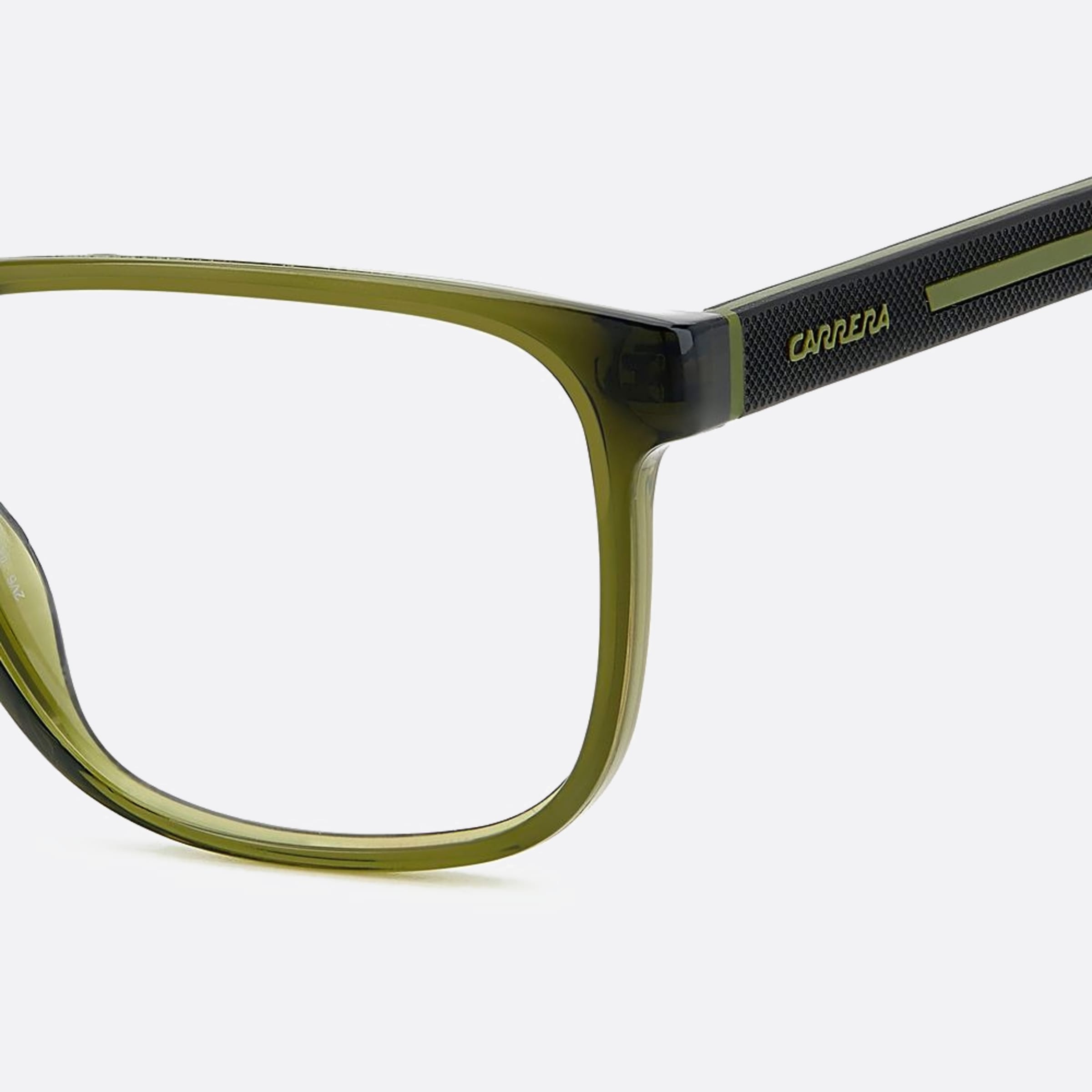Carrera 55mm Carrera 1o4 Black Squared Men Eyeglasses - Detail View