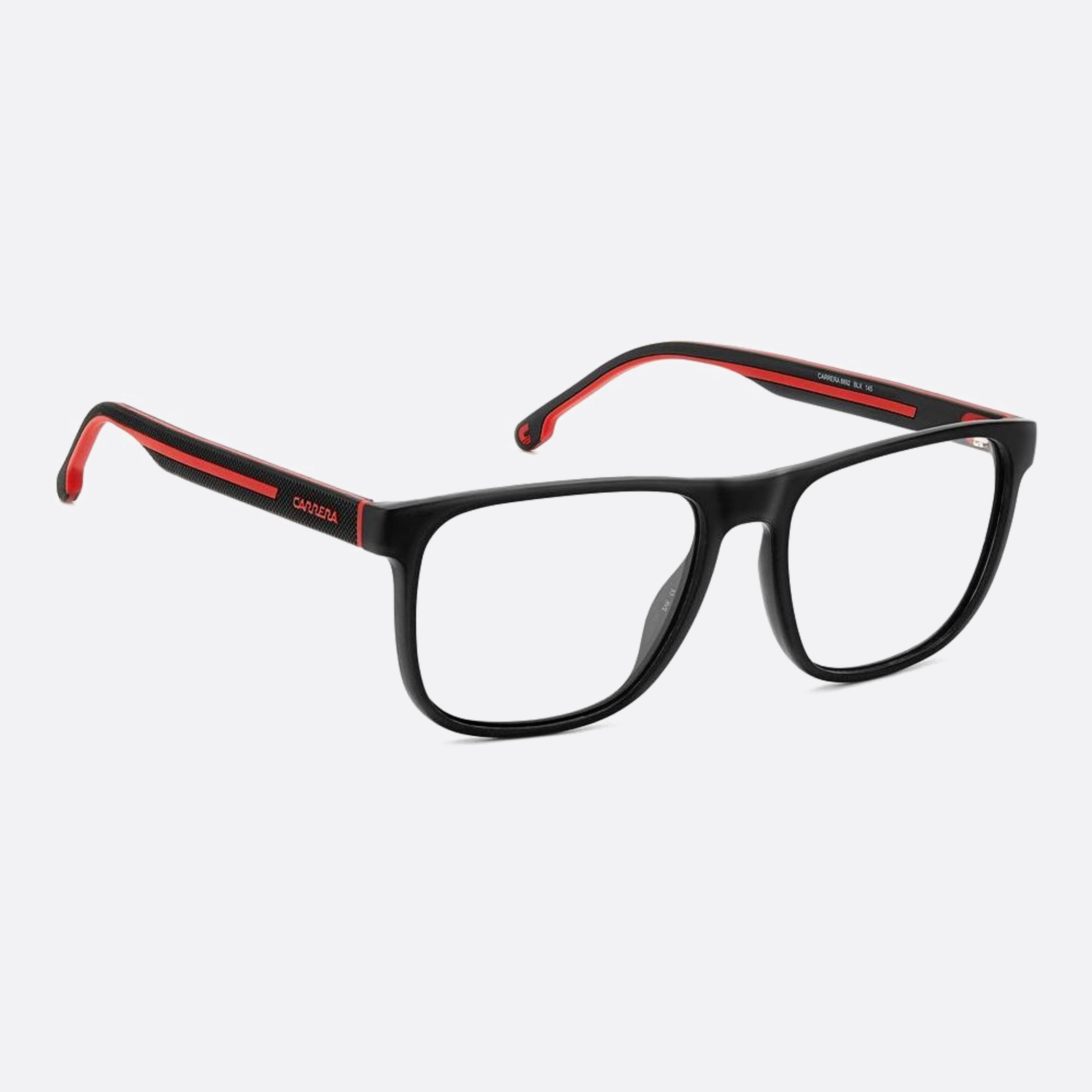 Carrera 55mm Carrera Blx Black Squared Men Eyeglasses - Additional Angle