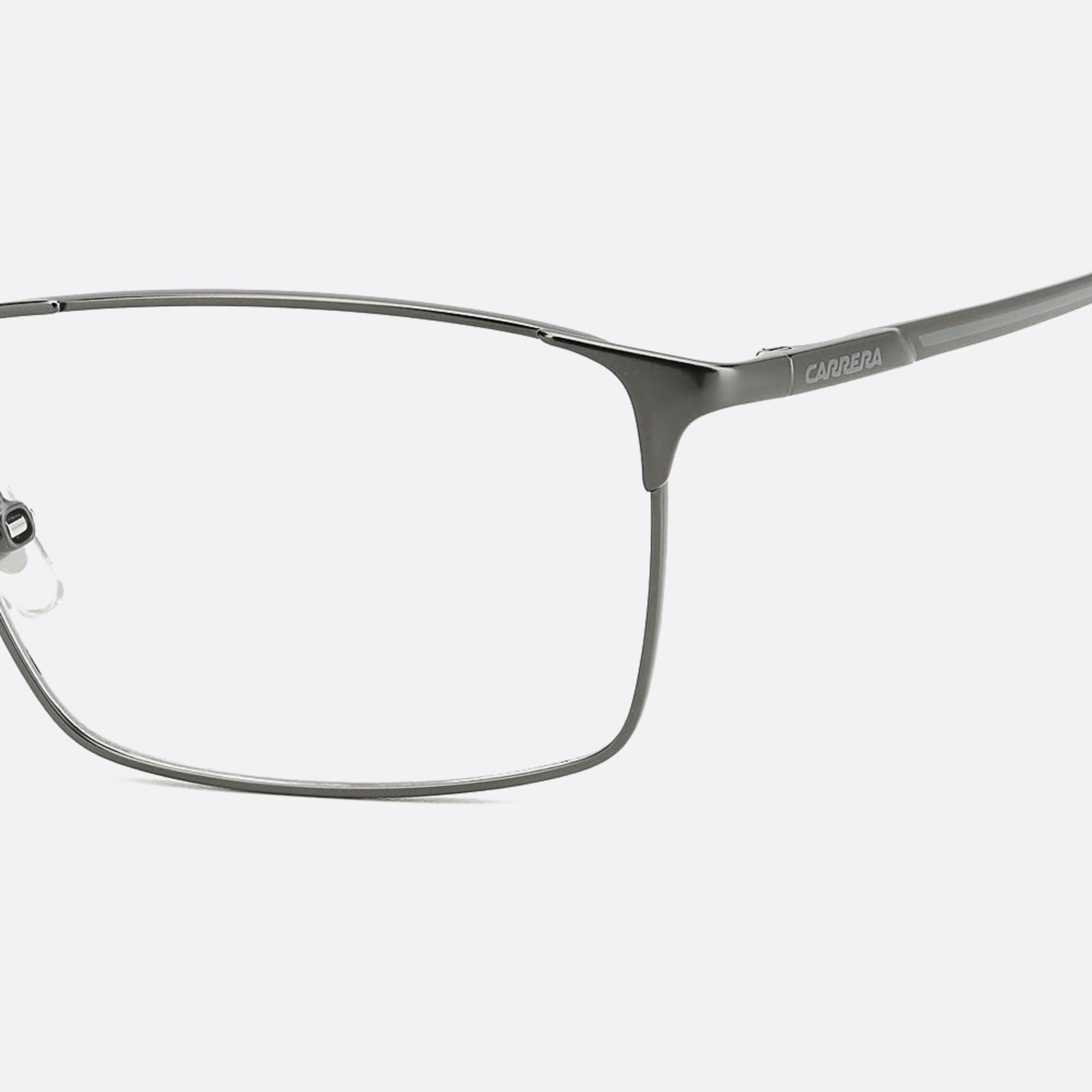 Carrera 56mm Carrera R80 Grey Geometric Men Eyeglasses - Additional Angle