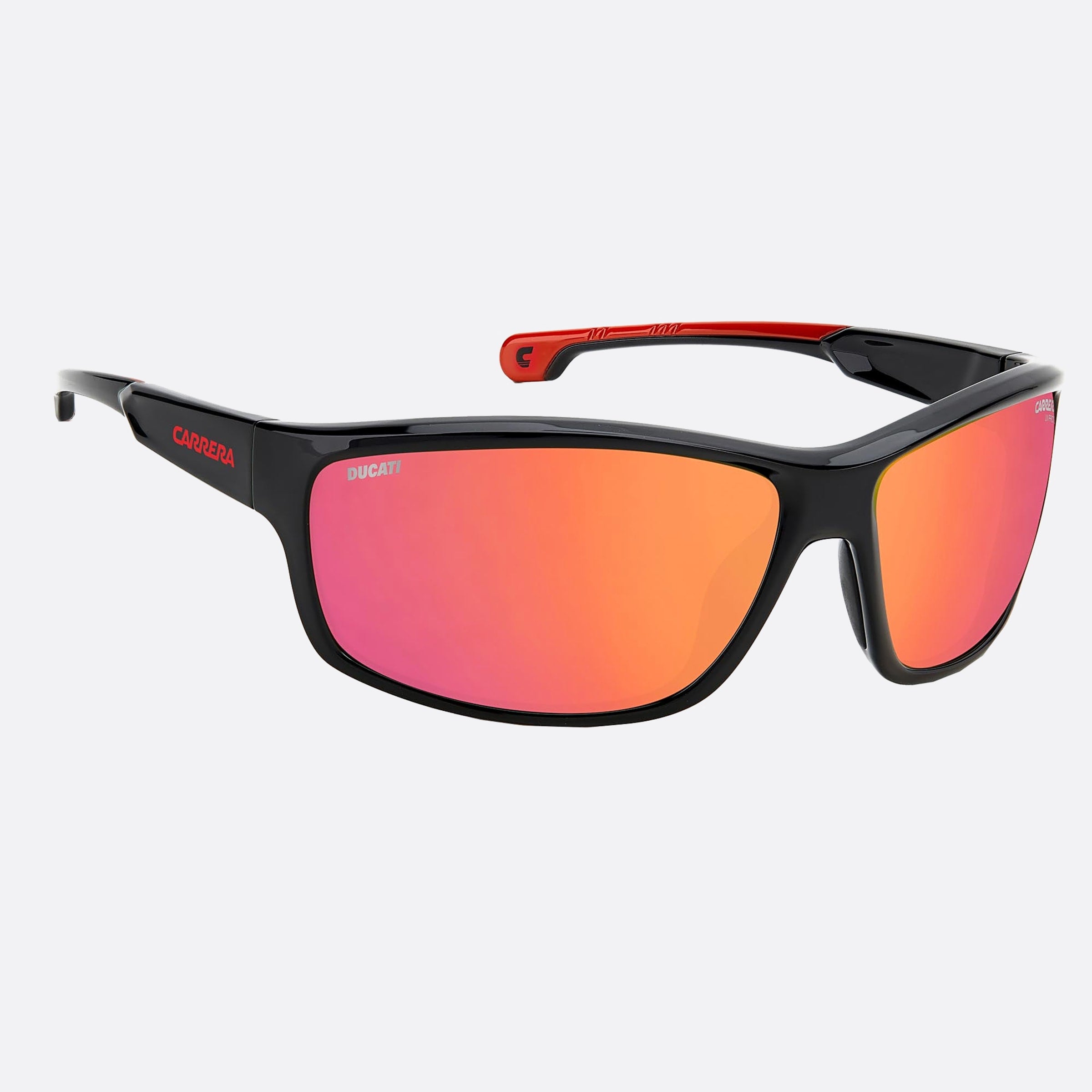Carrera 68mm Ducati Carduc Oit Black Geometric Men Sunglasses - Detail View