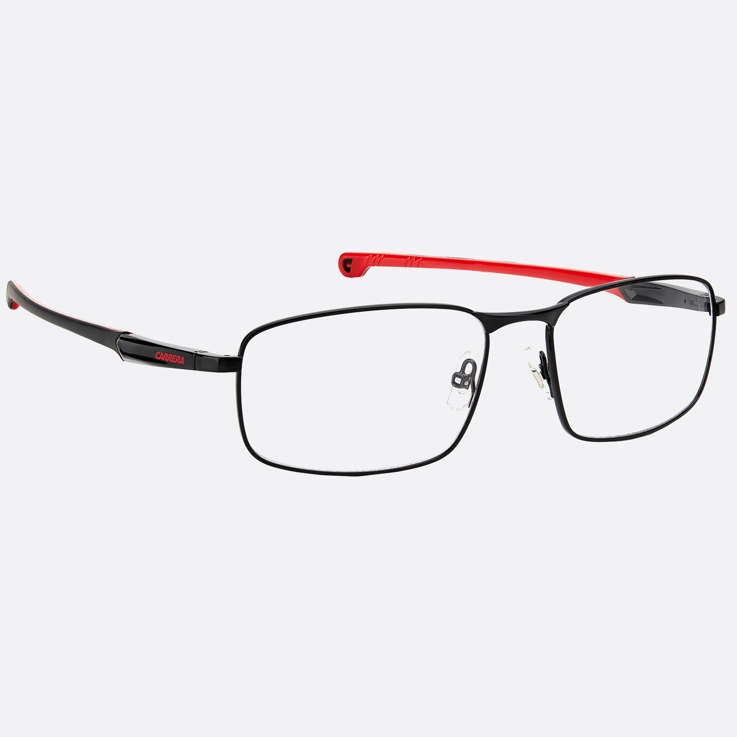 Carrera 55mm Ducati Carduc Oit Black Geometric Men Eyeglasses - Detail View