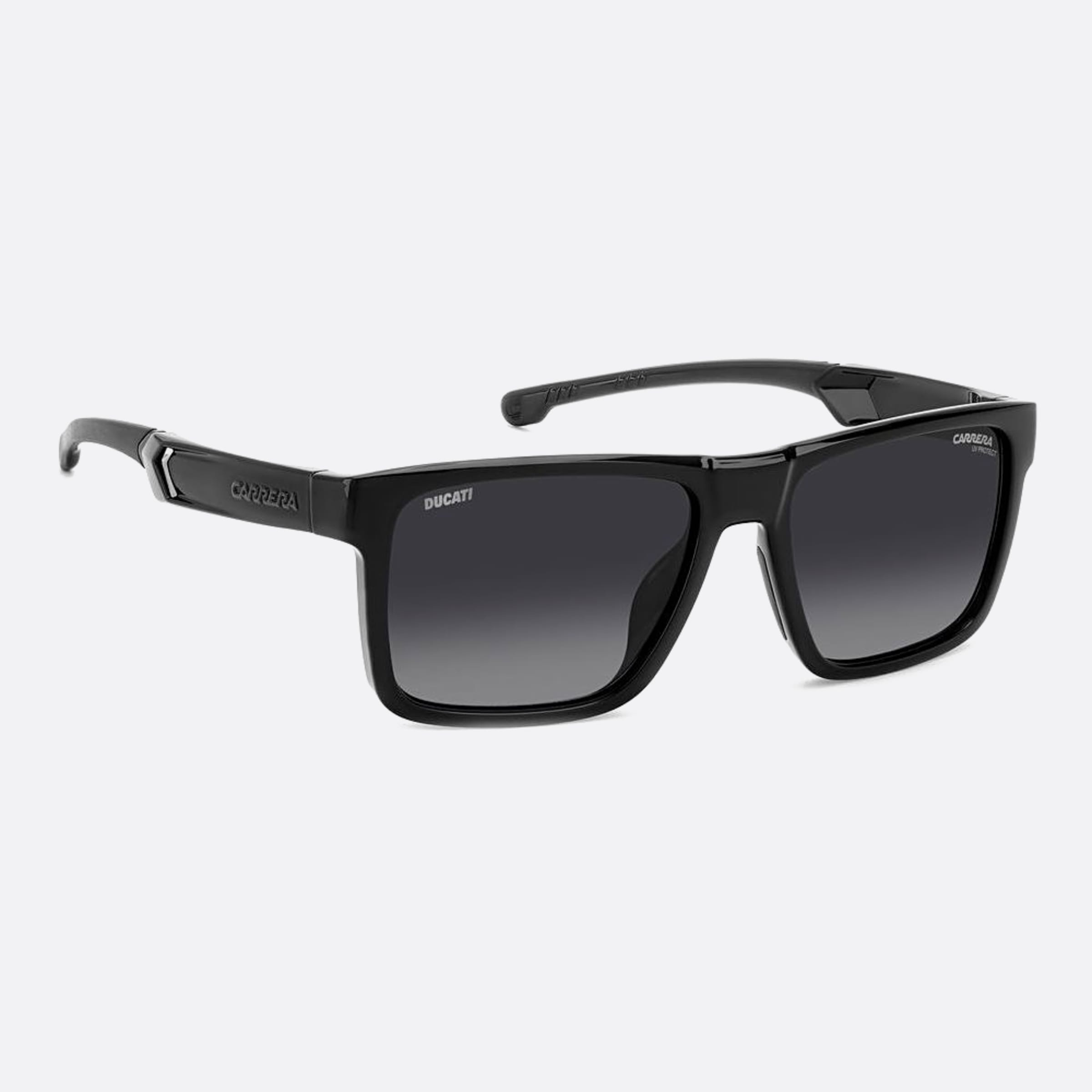 Carrera 55mm Ducati Carduc Black Squared Men Sunglasses - Detail View