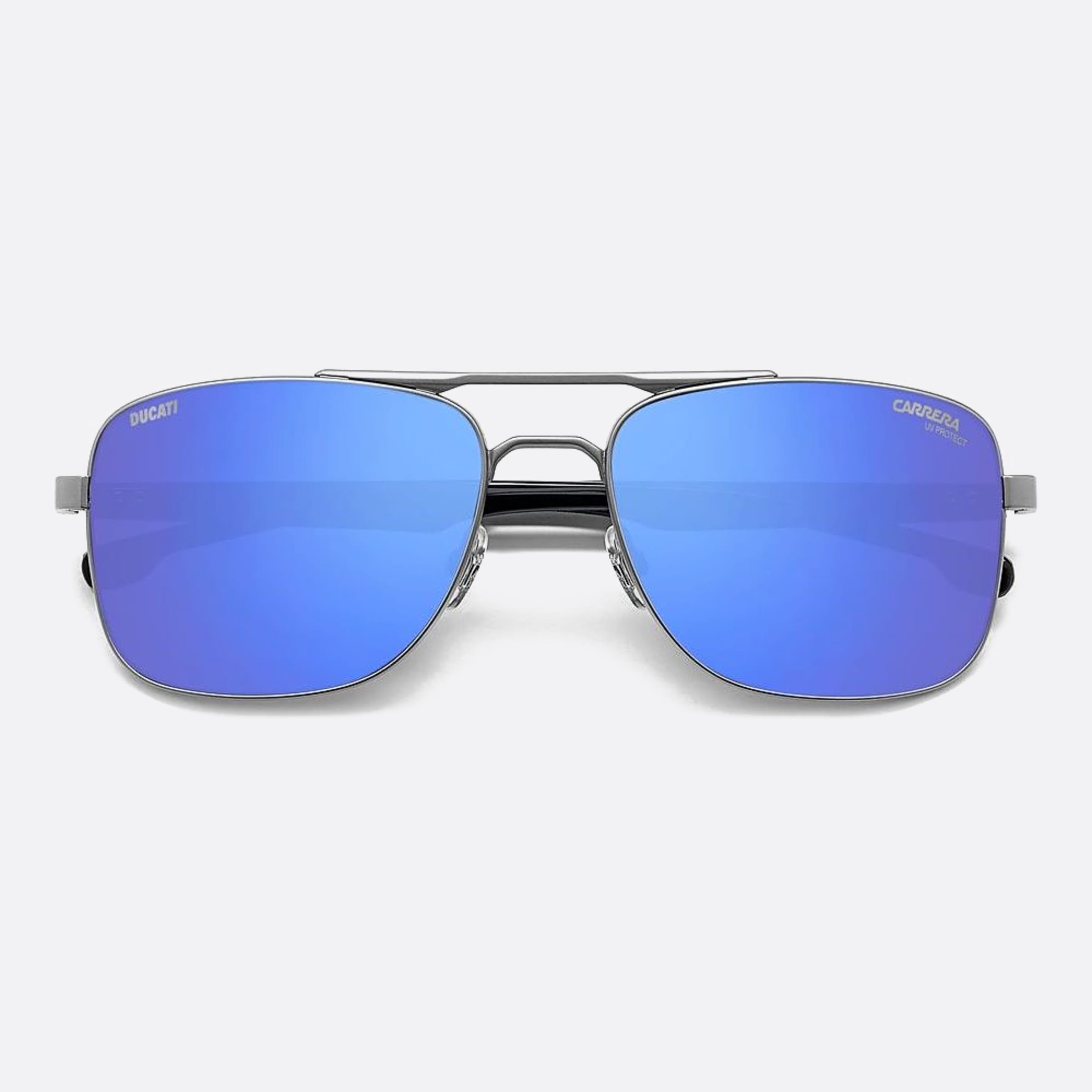 Carrera 60mm Ducati Carduc V6d Ruthenium Squared Men Sunglasses - Lifestyle Shot