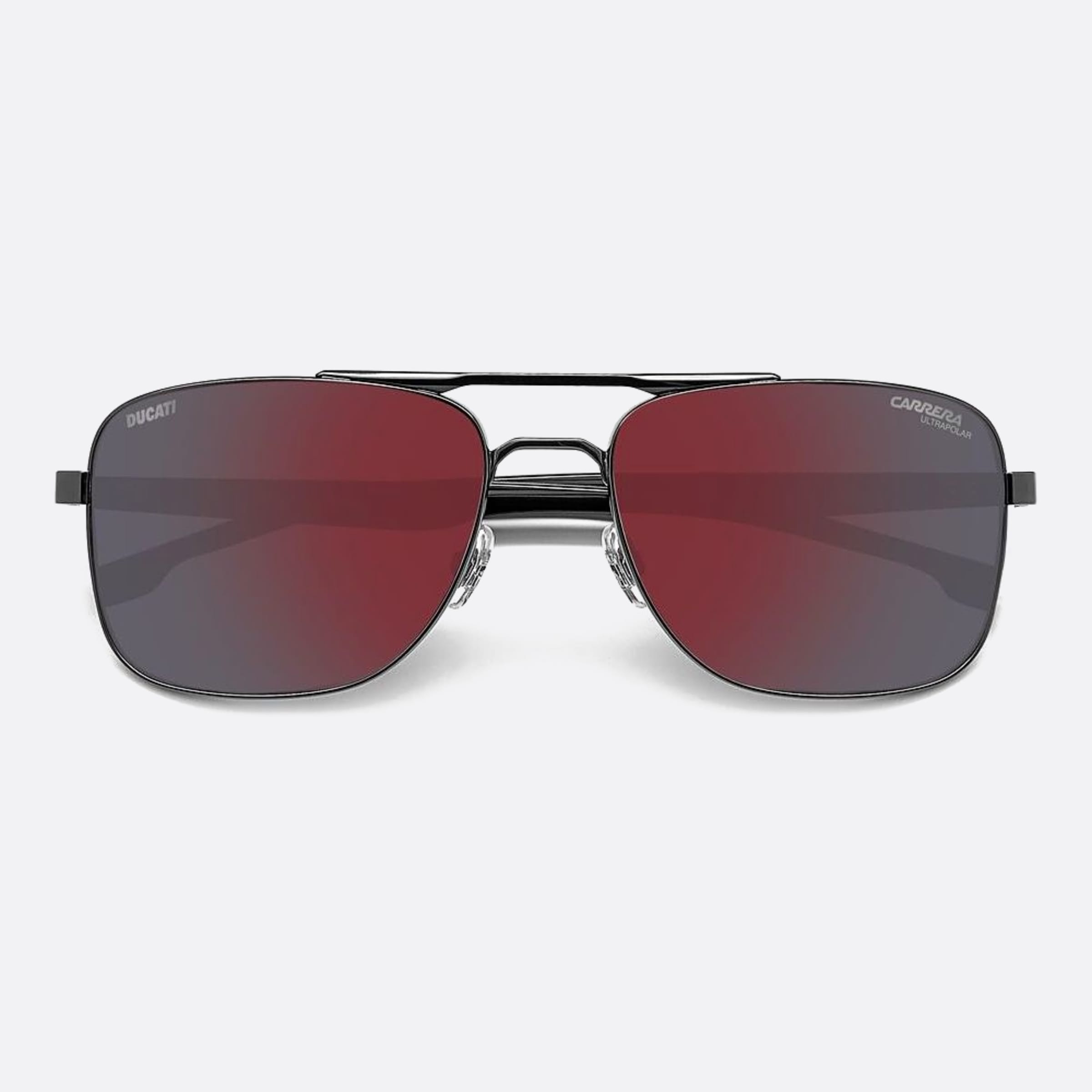 Carrera 60mm Ducati Carduc V81 Ruthenium Squared Polarized Men Sunglasses - Lifestyle Shot