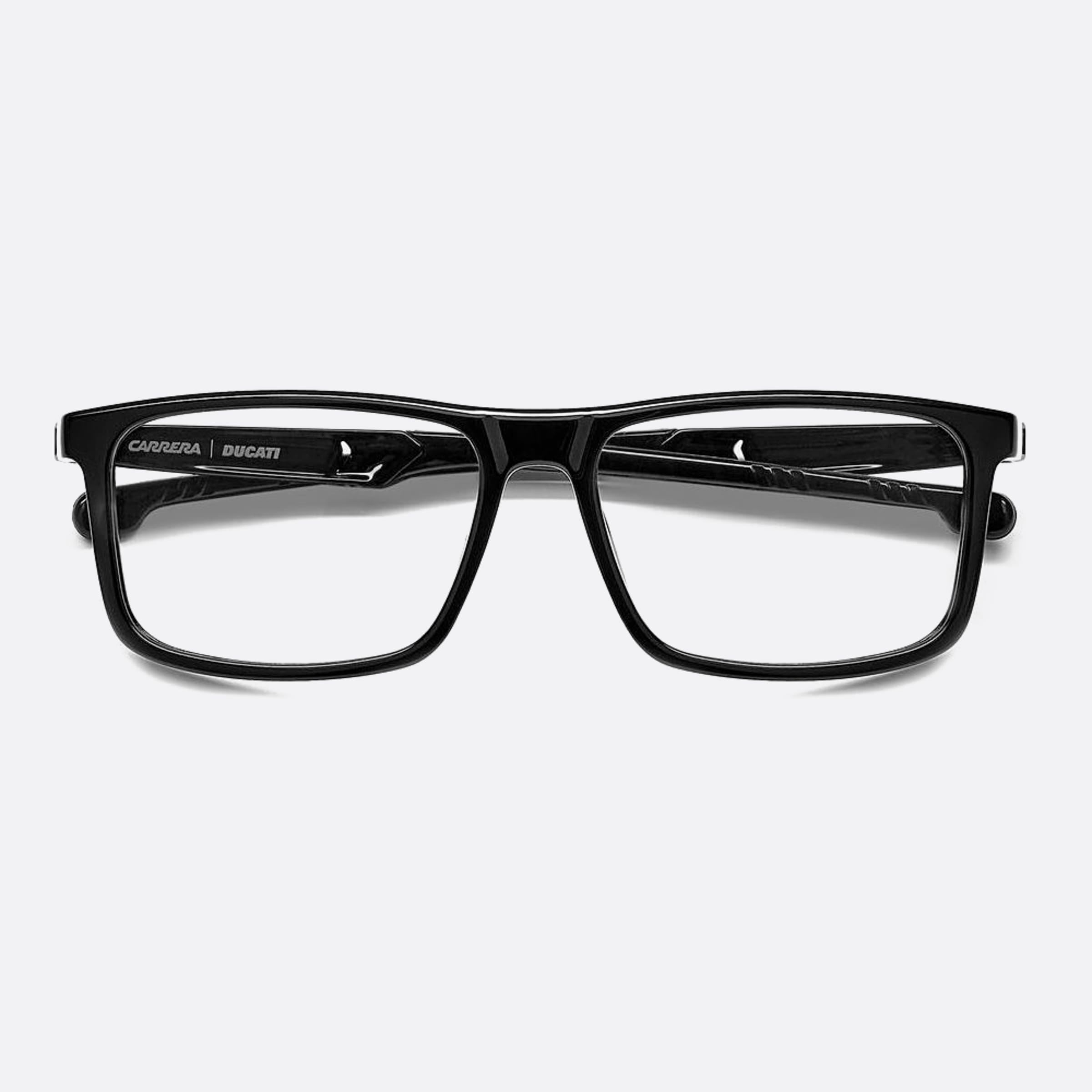 Carrera 56mm Ducati Carduc Black Geometric Men Eyeglasses - Lifestyle Shot