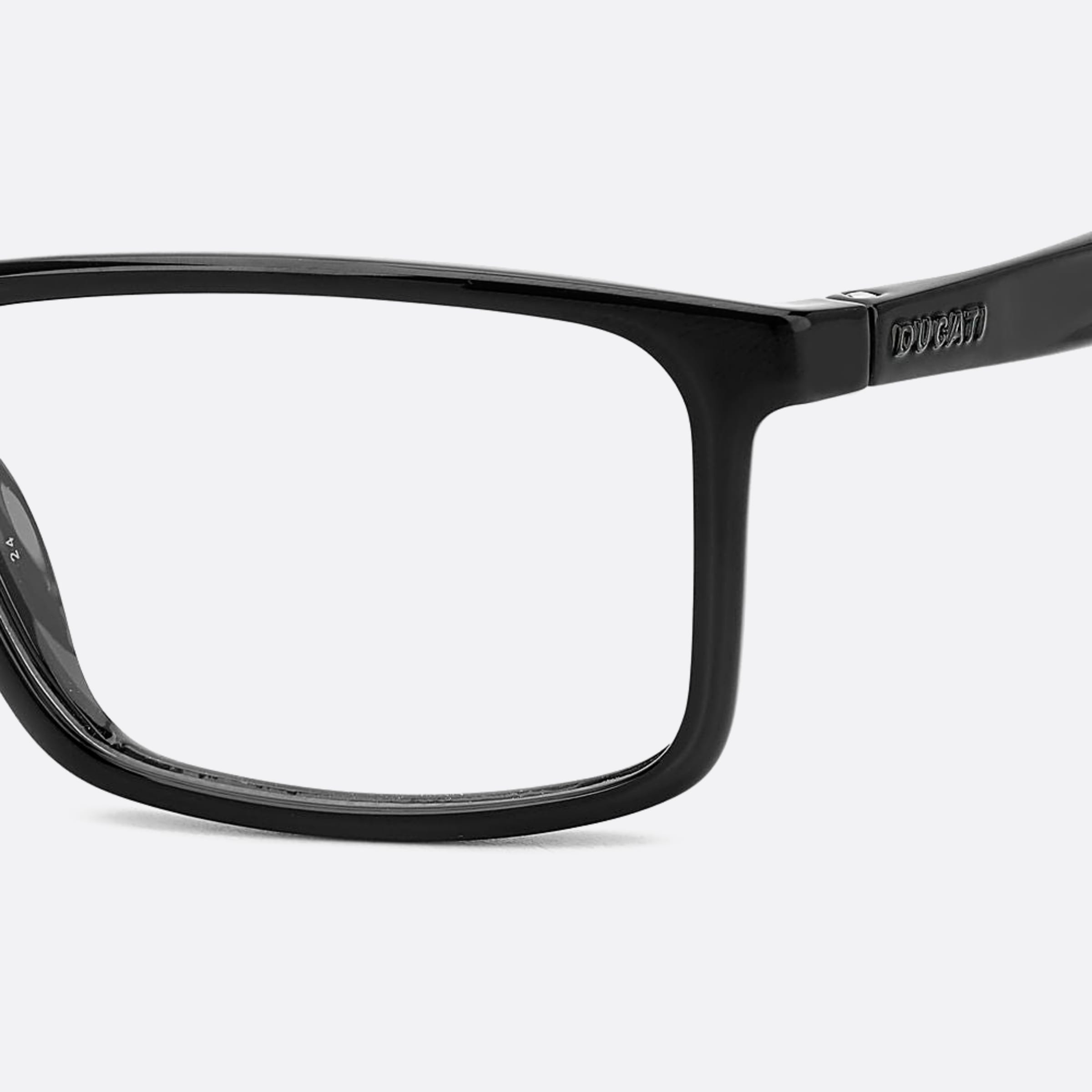 Carrera 56mm Ducati Carduc Black Geometric Men Eyeglasses - Additional Angle
