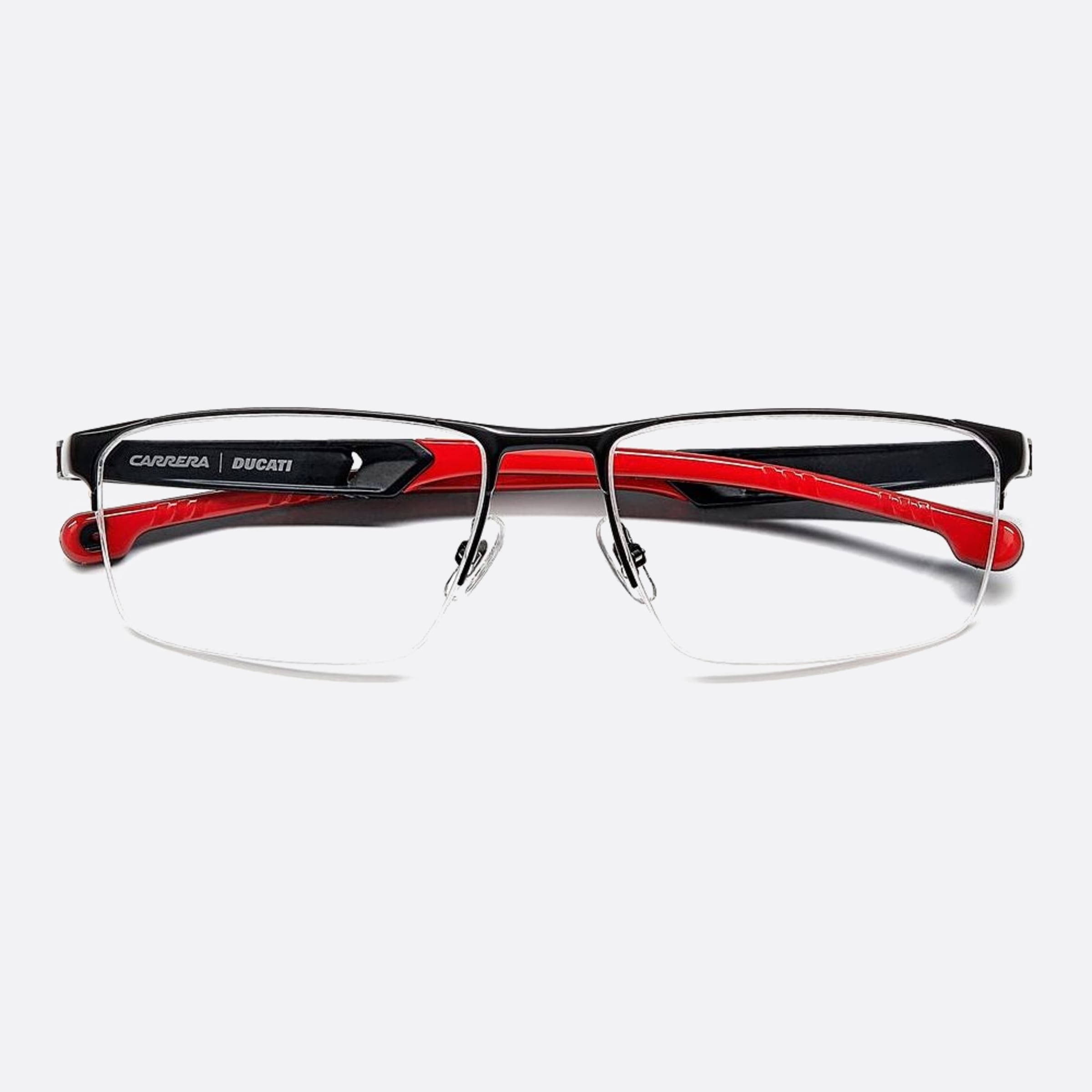 Carrera 57mm Ducati Carduc Oit Black Geometric Men Eyeglasses - Lifestyle Shot