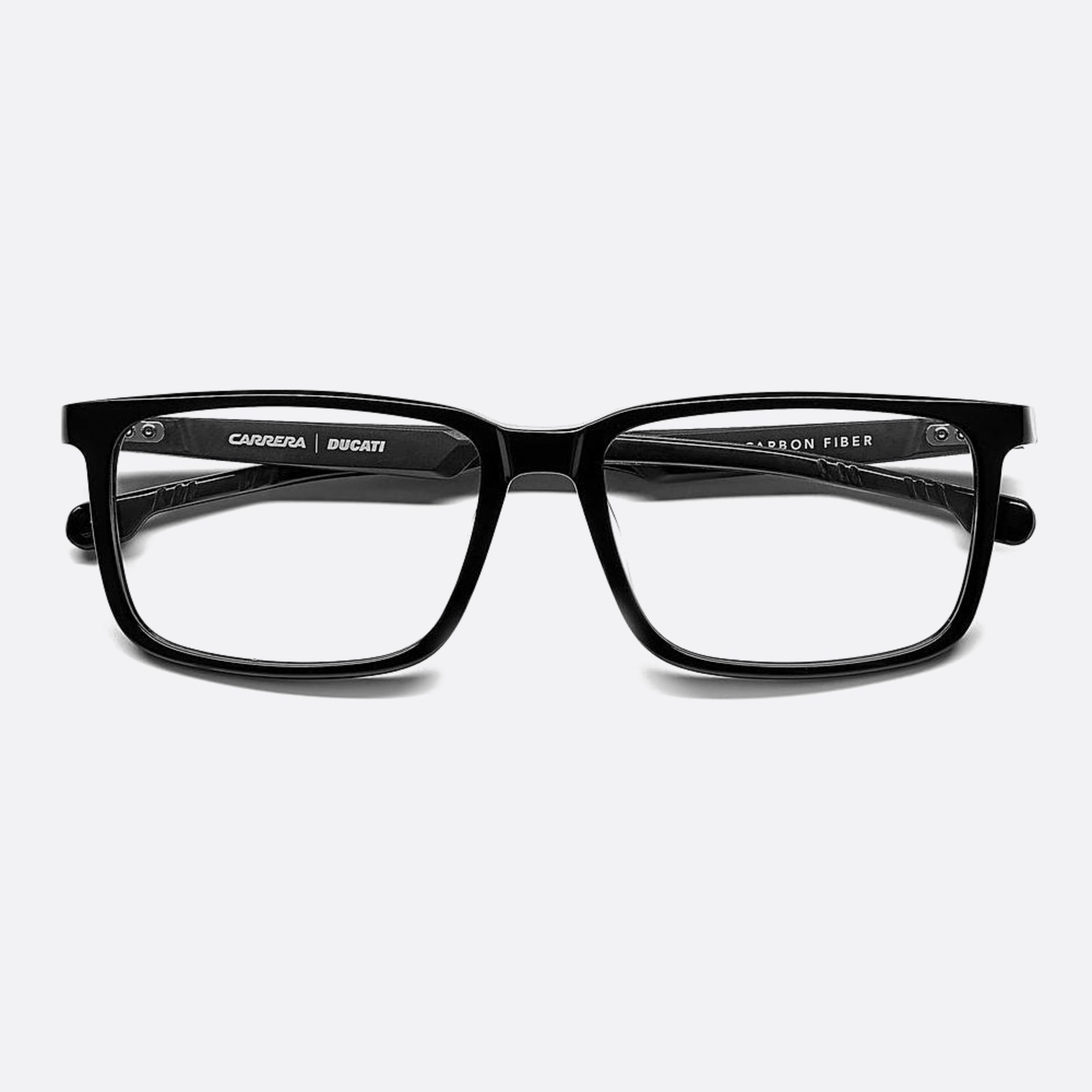 Carrera 55mm Ducati Carduc Black Geometric Men Eyeglasses - Lifestyle Shot