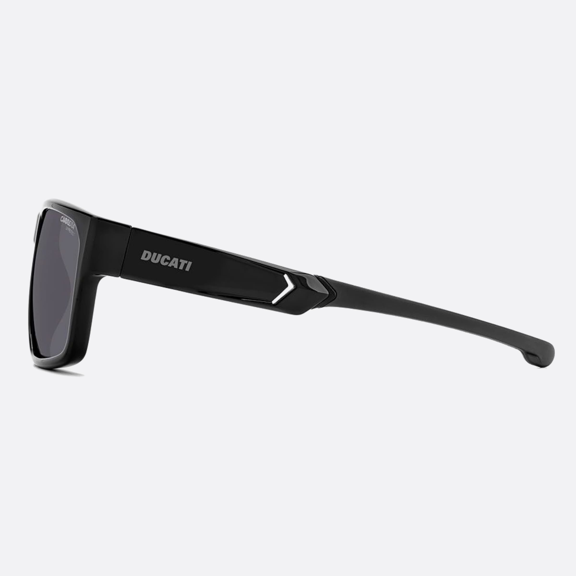 Carrera 59mm Ducati Carduc Black Geometric Men Sunglasses - Detail View