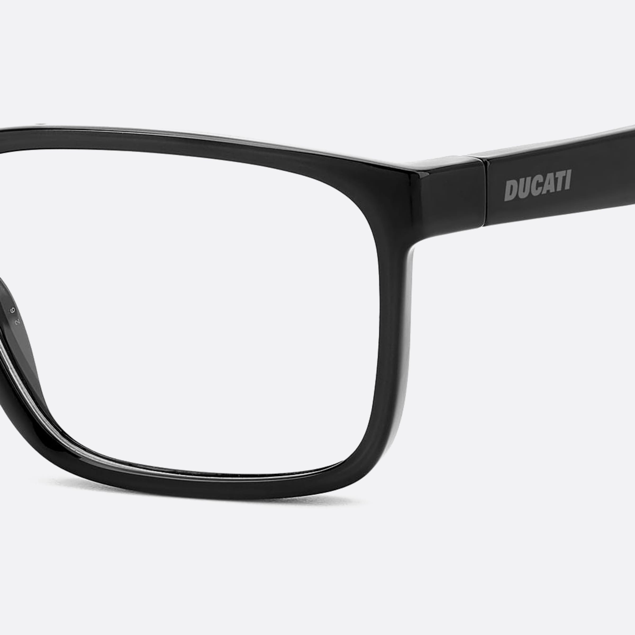 Carrera 56mm Ducati Carduc Black Geometric Men Eyeglasses - Detail View
