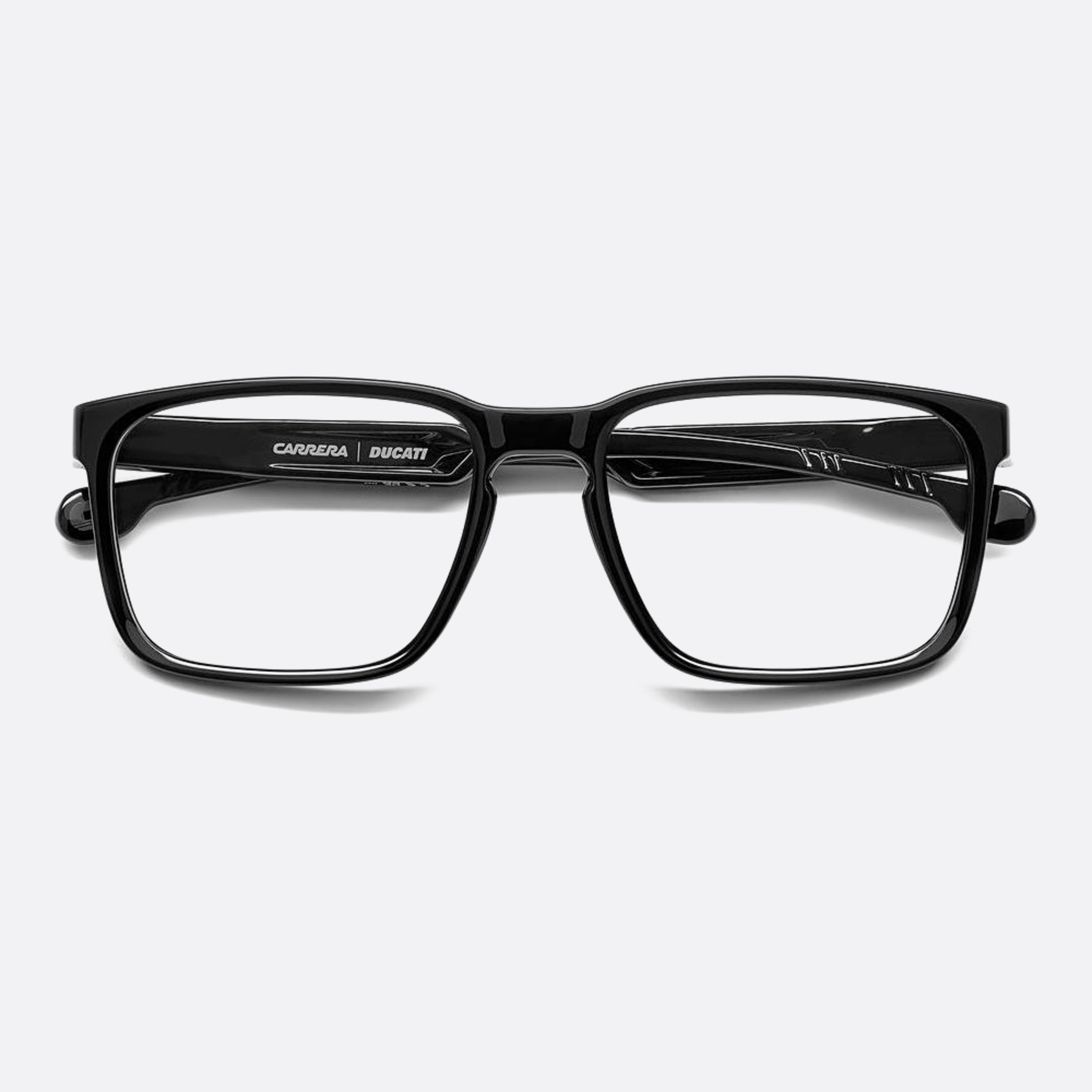 Carrera 56mm Ducati Carduc Black Geometric Men Eyeglasses - Lifestyle Shot