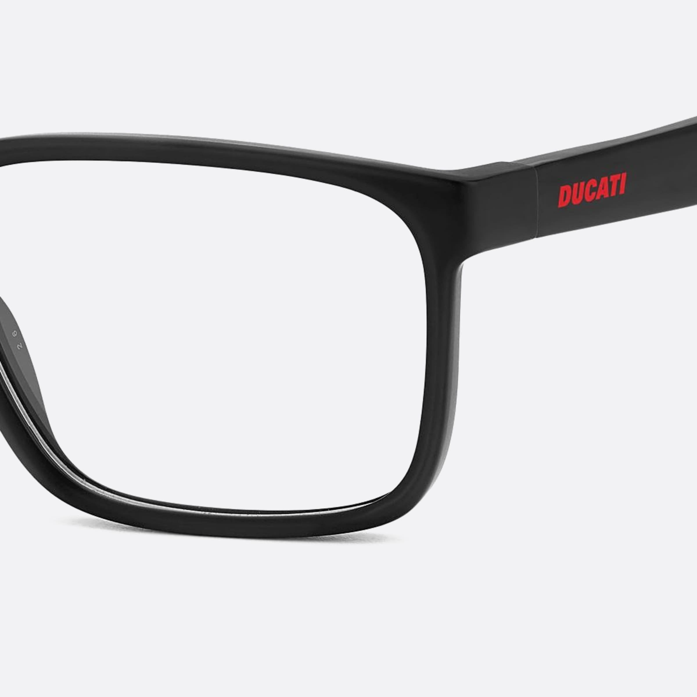 Carrera 56mm Ducati Carduc Oit Black Geometric Men Eyeglasses - Additional Angle