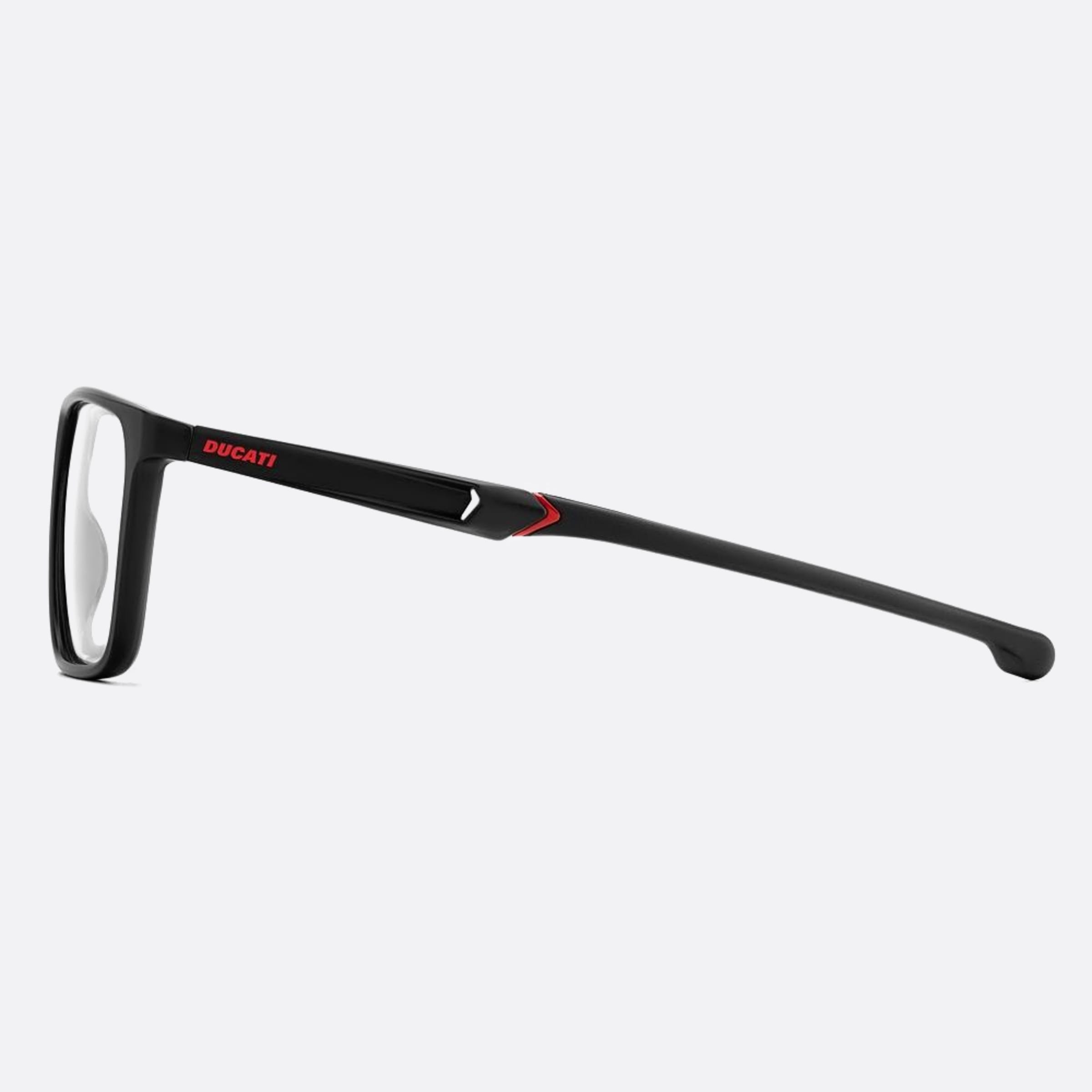 Carrera 58mm Ducati Carduc Oit Black Geometric Men Eyeglasses - Additional Angle