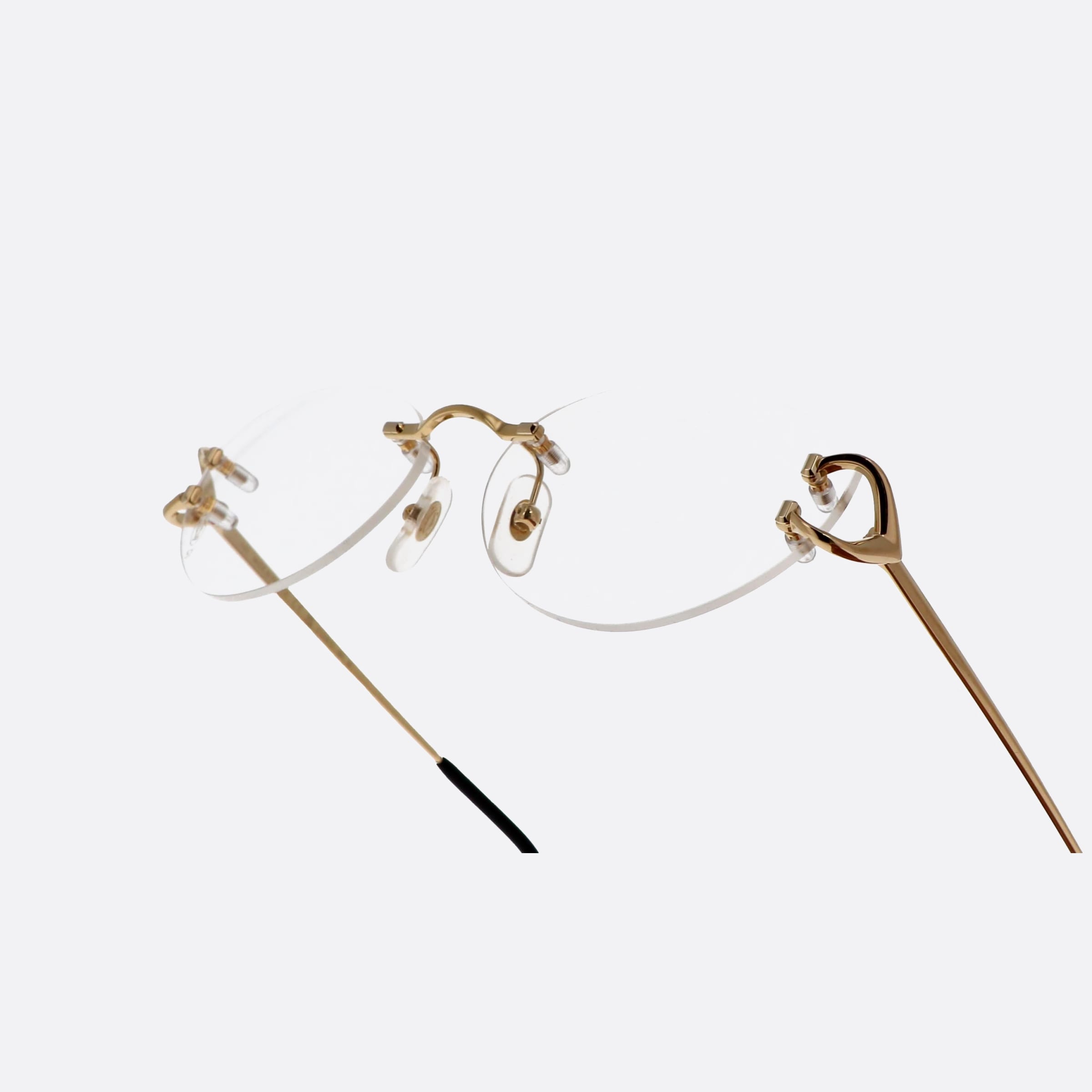 Cartier 57mm Core Range Gold Cat Eye Women Eyeglasses - Lifestyle Shot