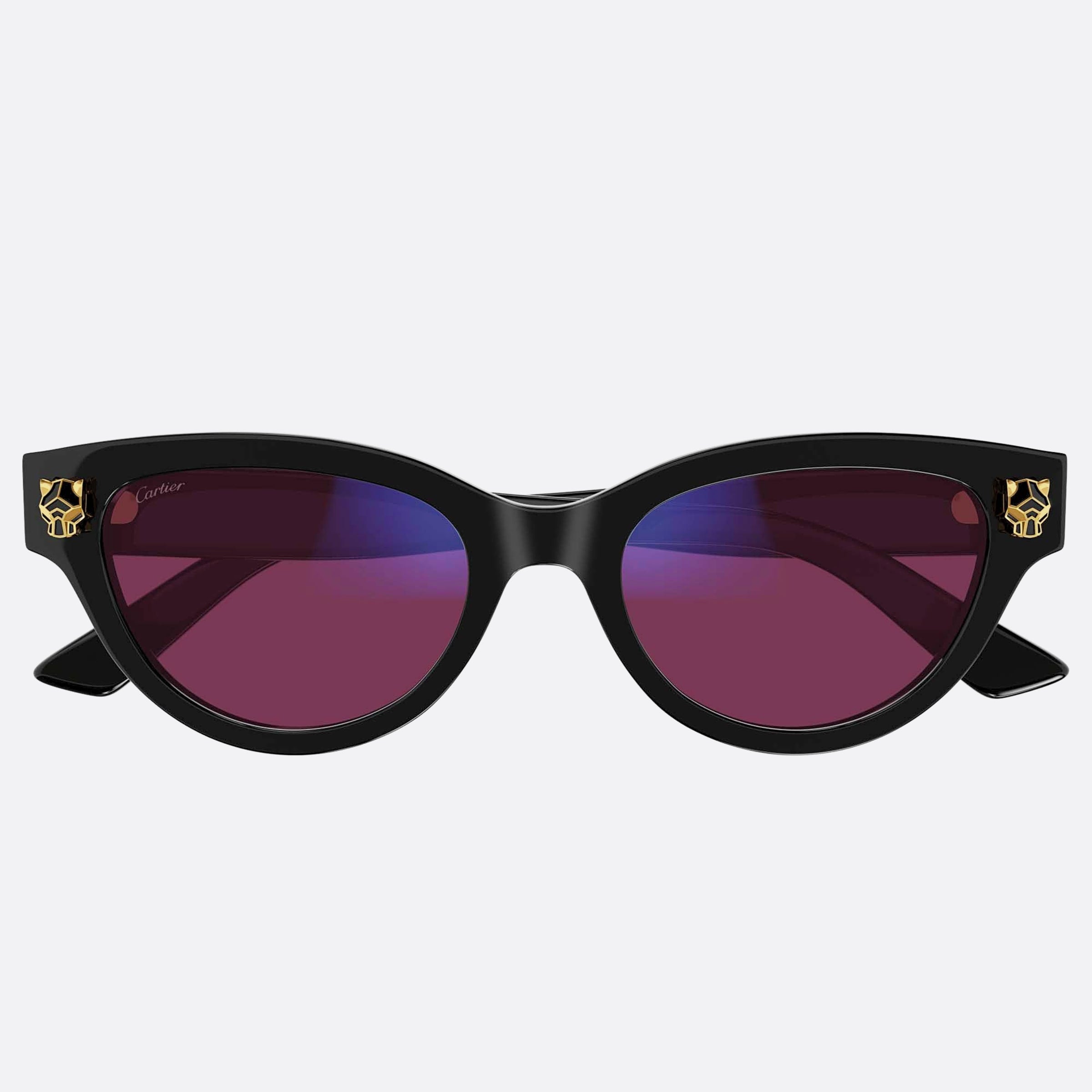 Cartier 52mm Wdv Black Cat Eye Photochromic Women Sunglasses - Lifestyle Shot