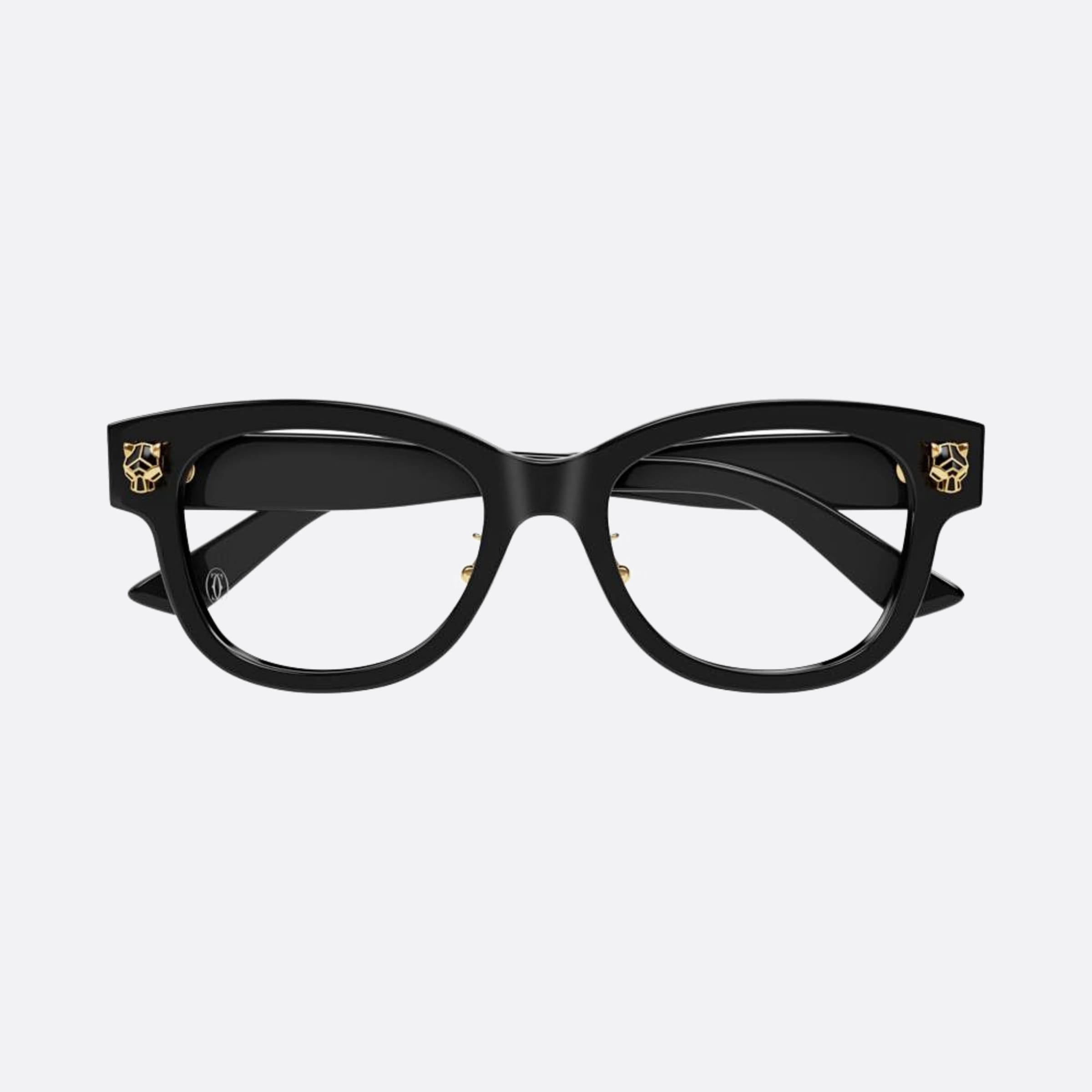 Cartier 53mm Ct0373oa Black Cat Eye Women Eyeglasses - Main View