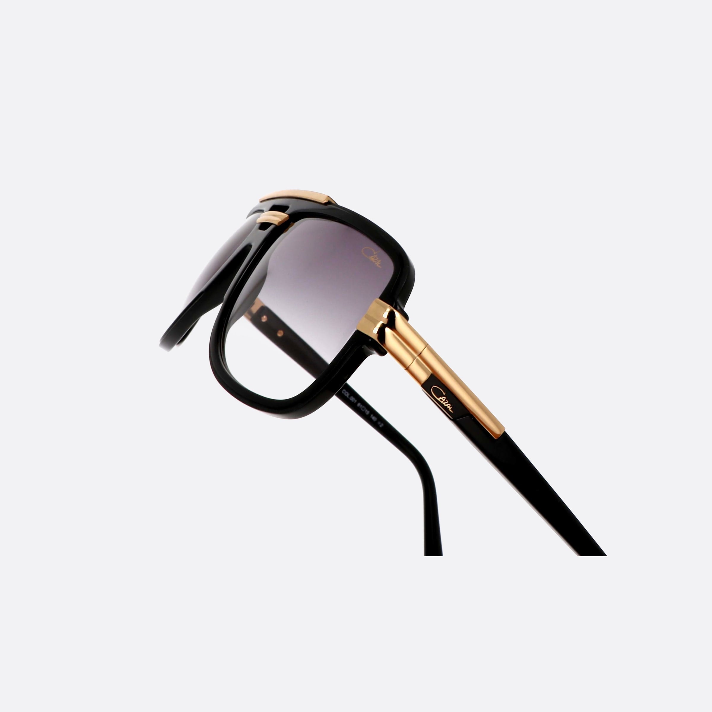 Cazal 61mm Black Pilot Men Sunglasses - Lifestyle Shot