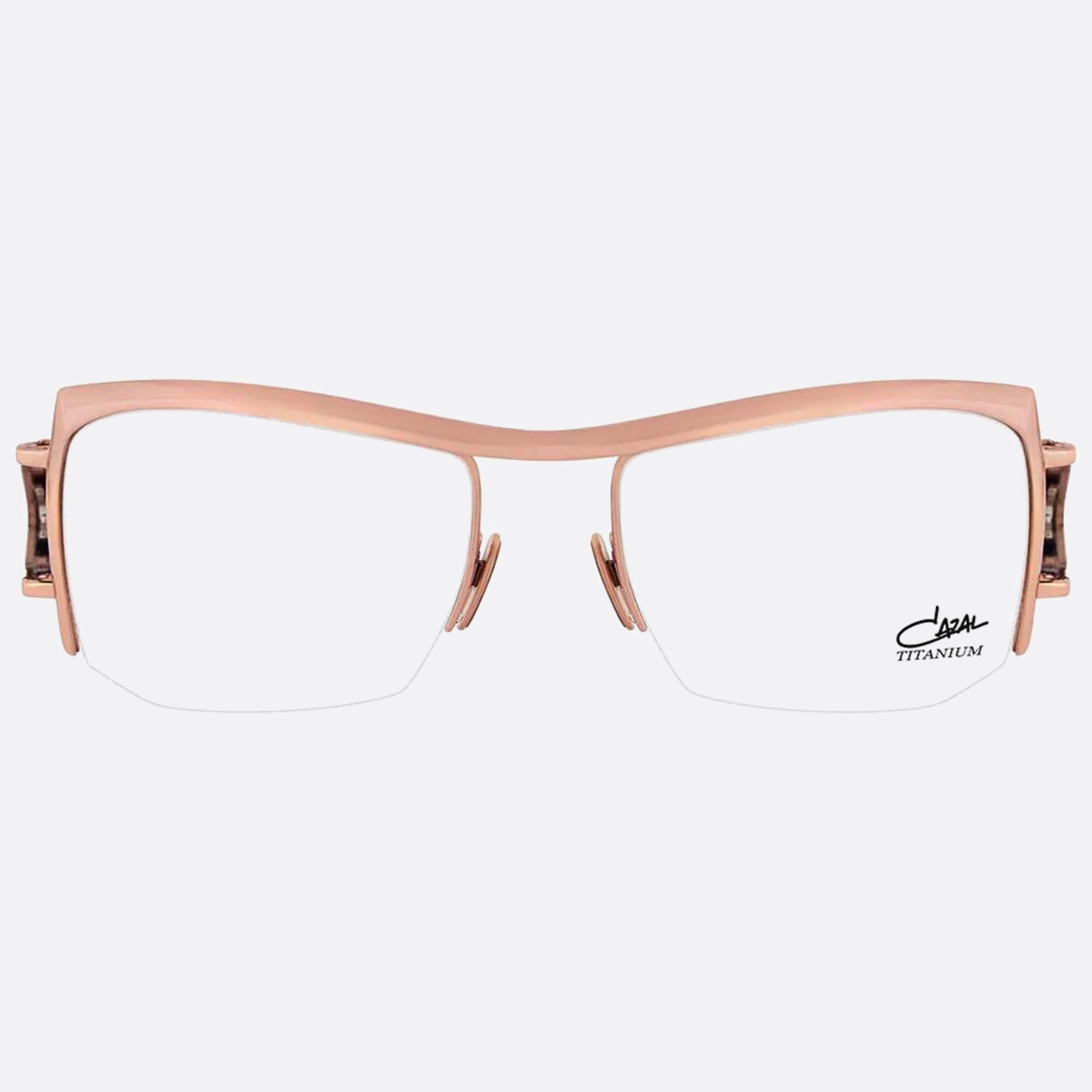 Cazal 55mm Cazal Pwg Pink Squared Unisex Eyeglasses - Main View