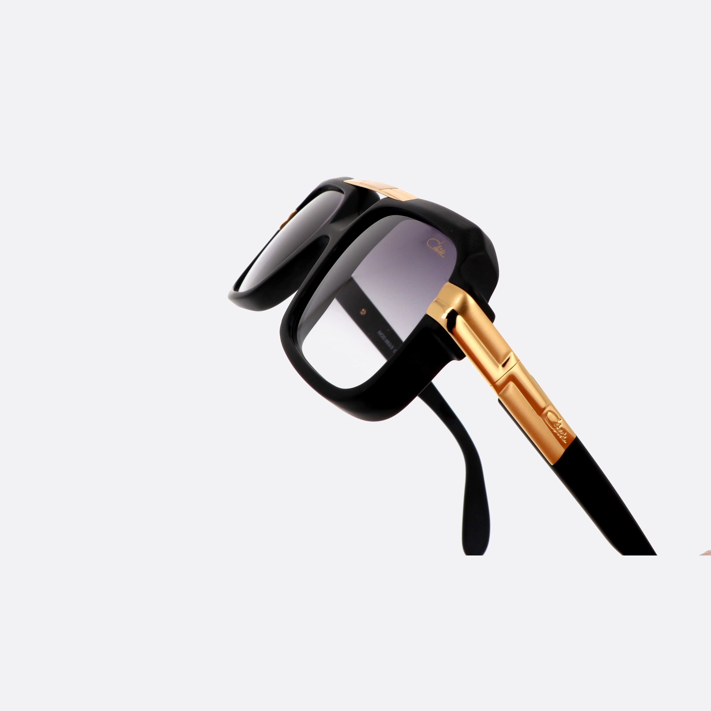 Cazal 56mm Legends Black Pilot Men Sunglasses - Lifestyle Shot