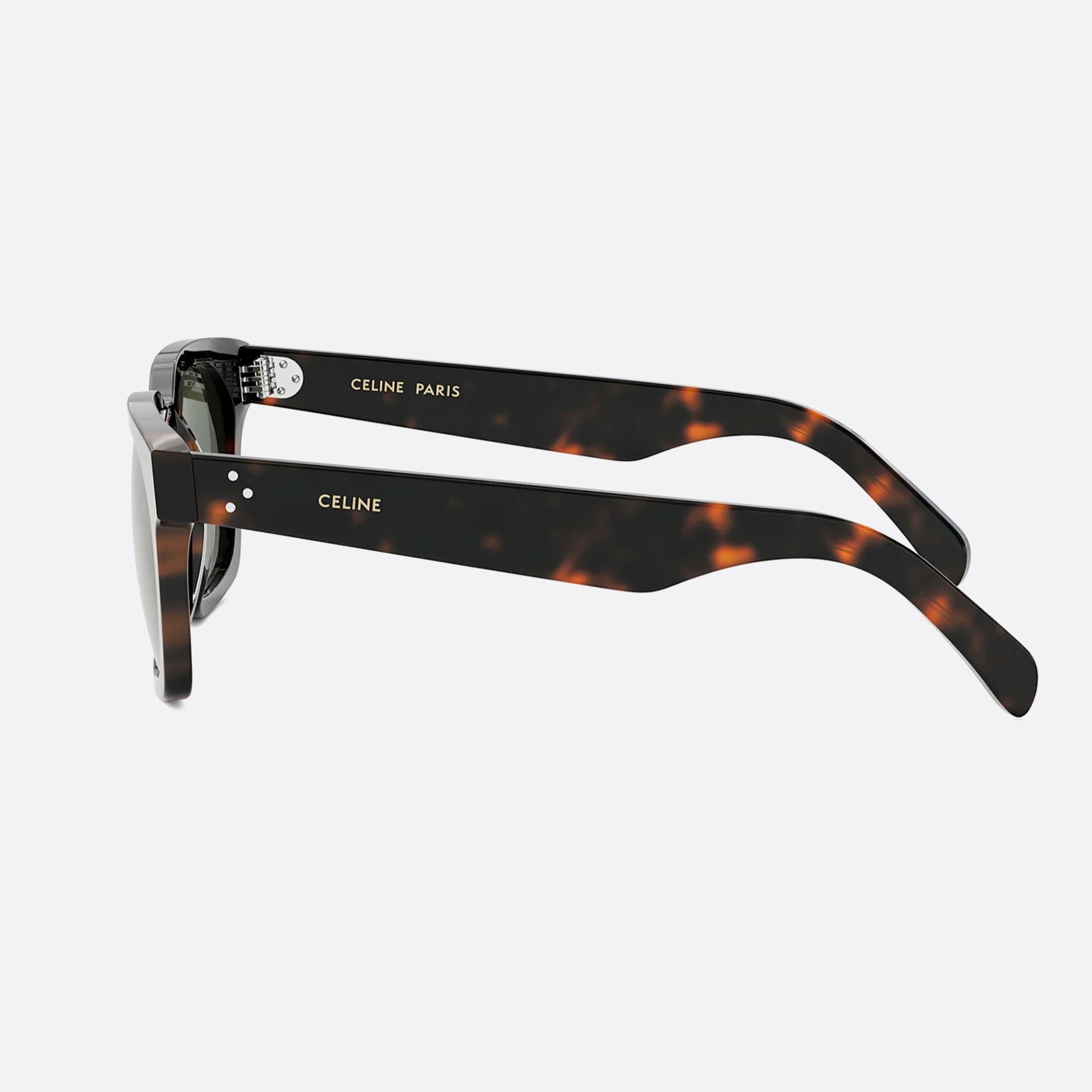 Celine 54mm Dots Cl40248i 52n Tortoise Men Sunglasses - Detail View
