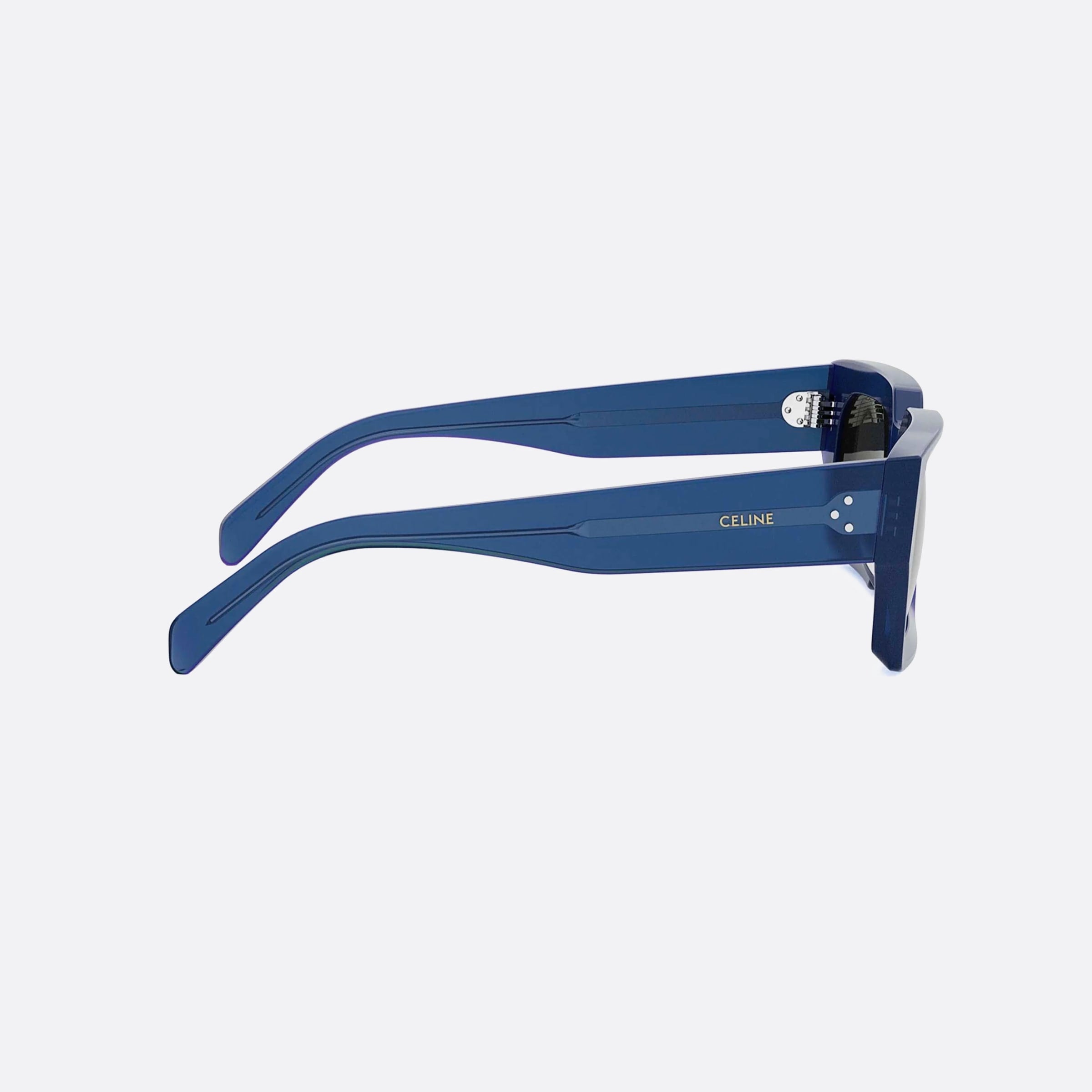 Celine 54mm Dots Cl40280u 90a Blue Unisex Sunglasses - Detail View