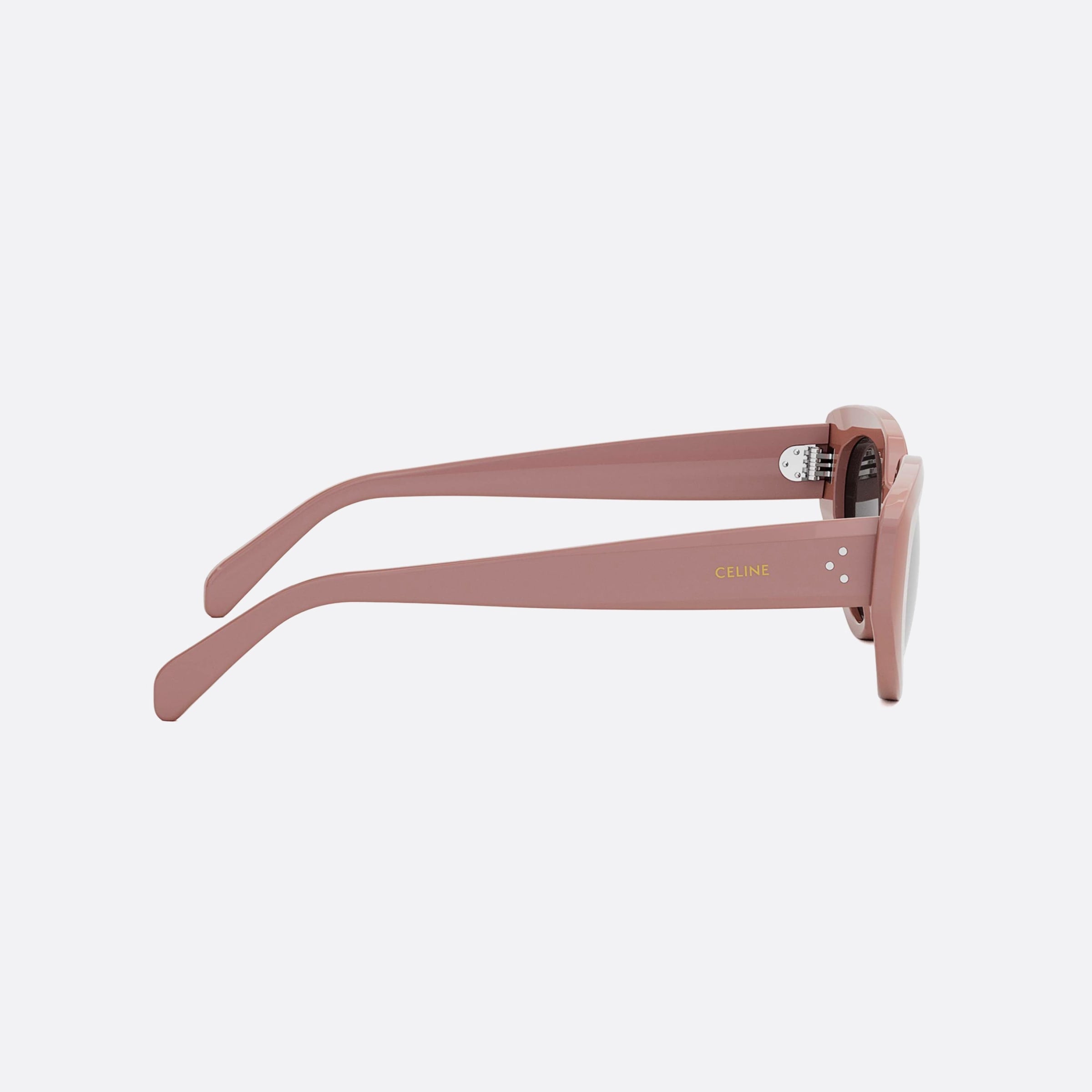 Celine 53mm Dots Cl40286i 72a Pink Unisex Sunglasses - Detail View