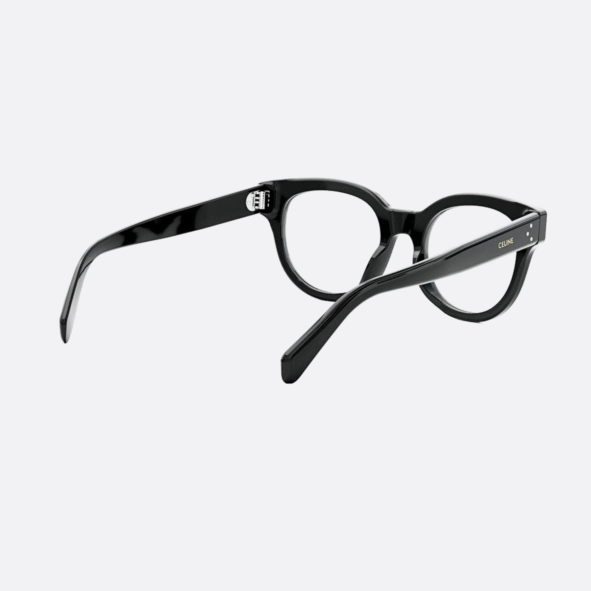 Celine 53mm Celine Dots Black Pantos Women Eyeglasses - Additional Angle