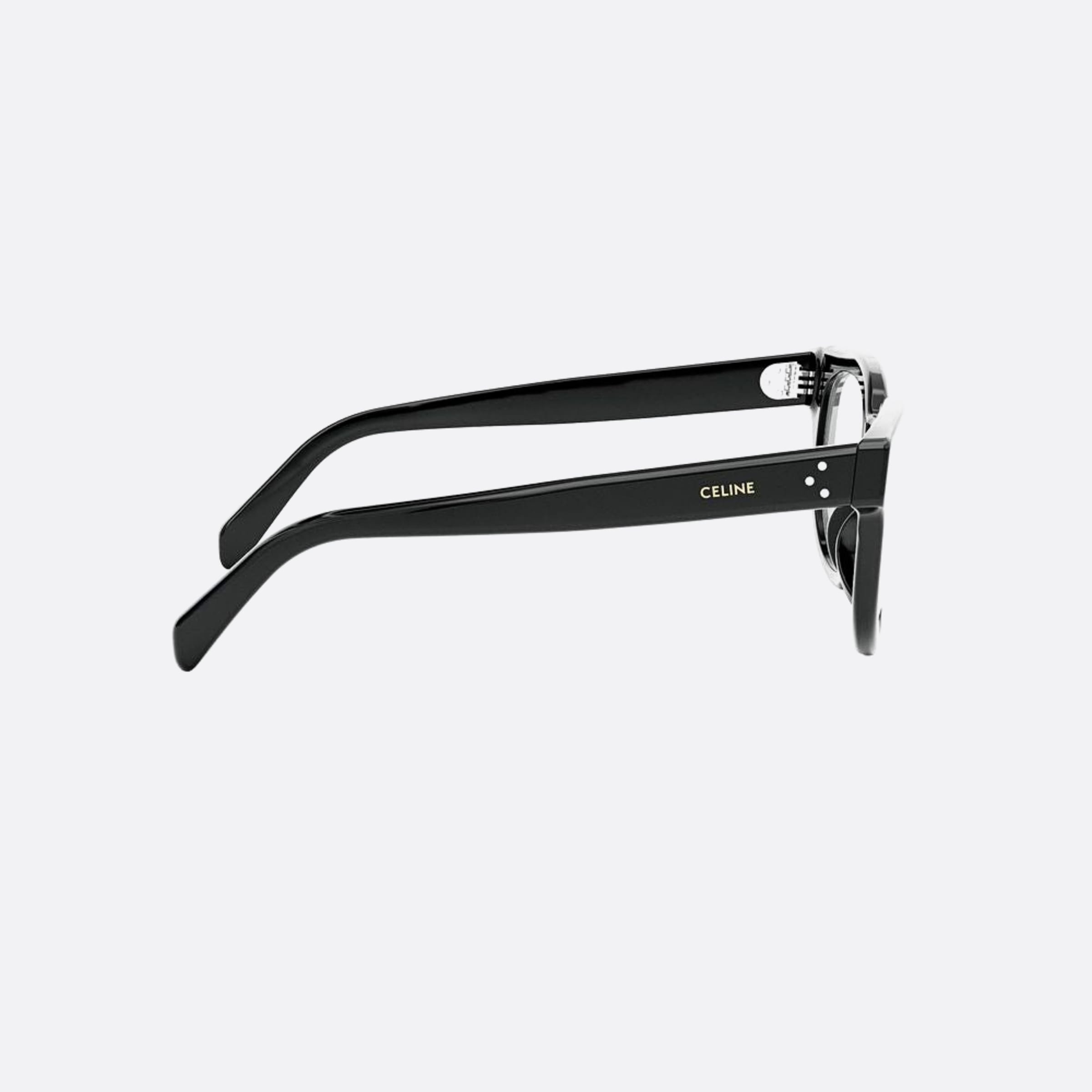 Celine 53mm Celine Dots Black Pantos Women Eyeglasses - Additional Angle