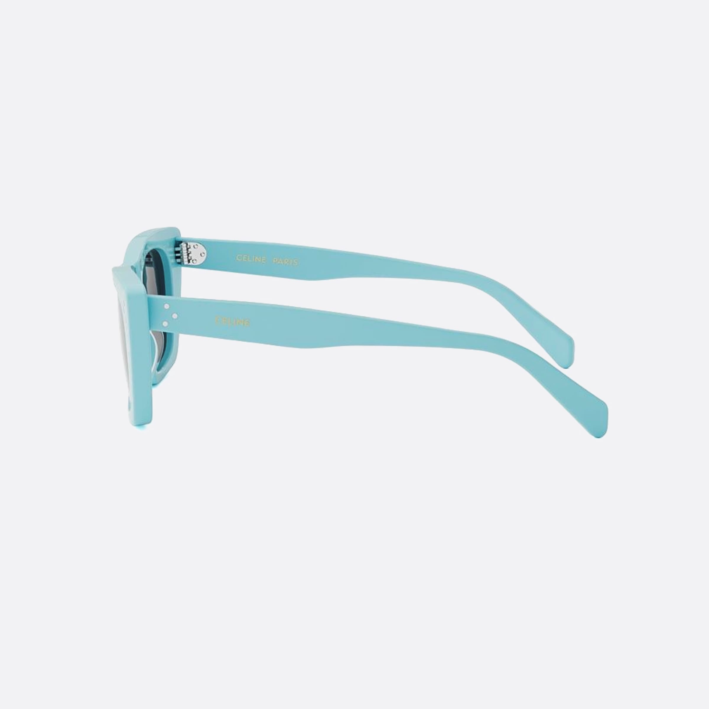 Celine 51mm Celine Dots 84a Blue Visor Women Sunglasses - Detail View