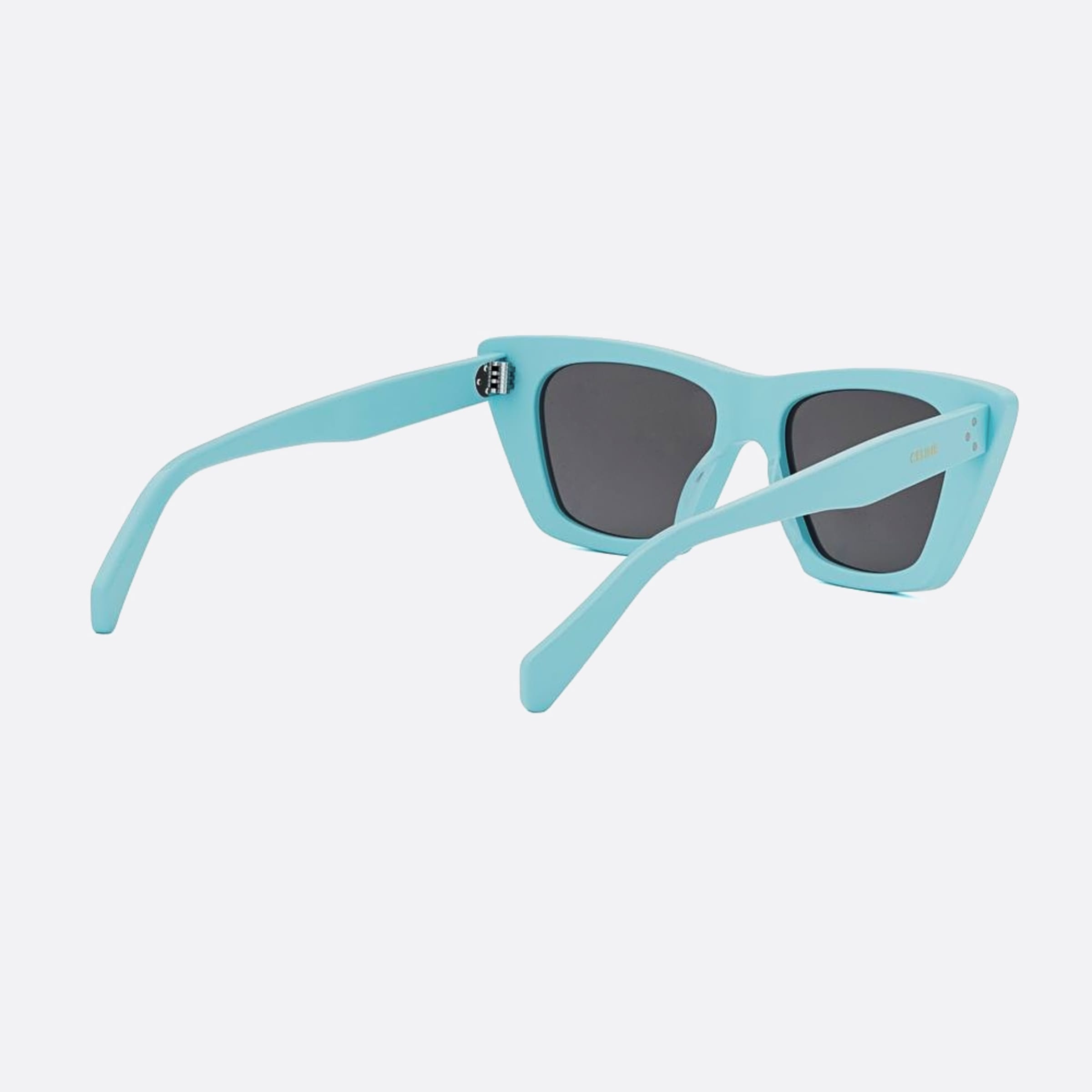 Celine 51mm Celine Dots 84a Blue Visor Women Sunglasses - Additional Angle