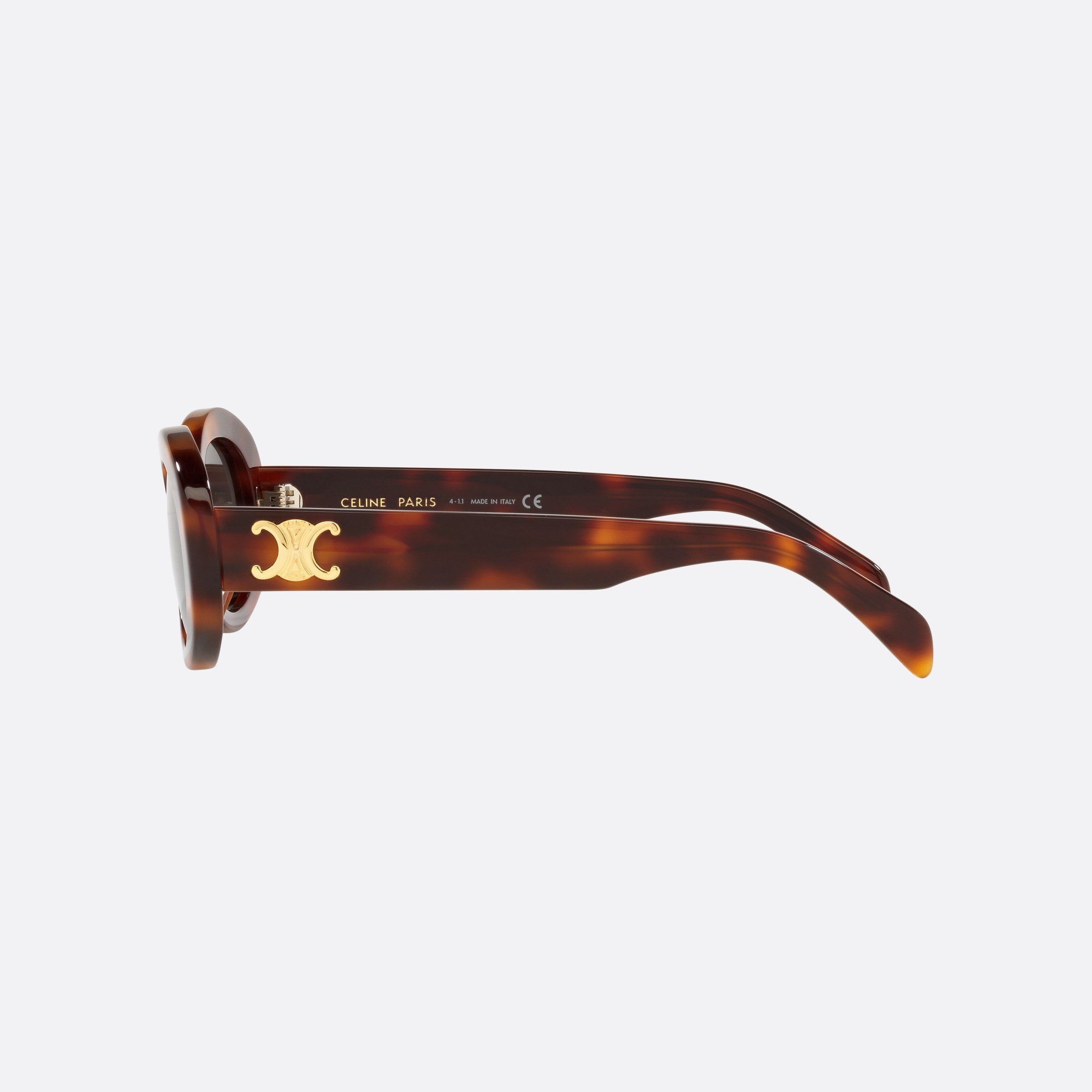 Celine 52mm Cl40194u 53a Tortoise Oval Women Sunglasses - Detail View