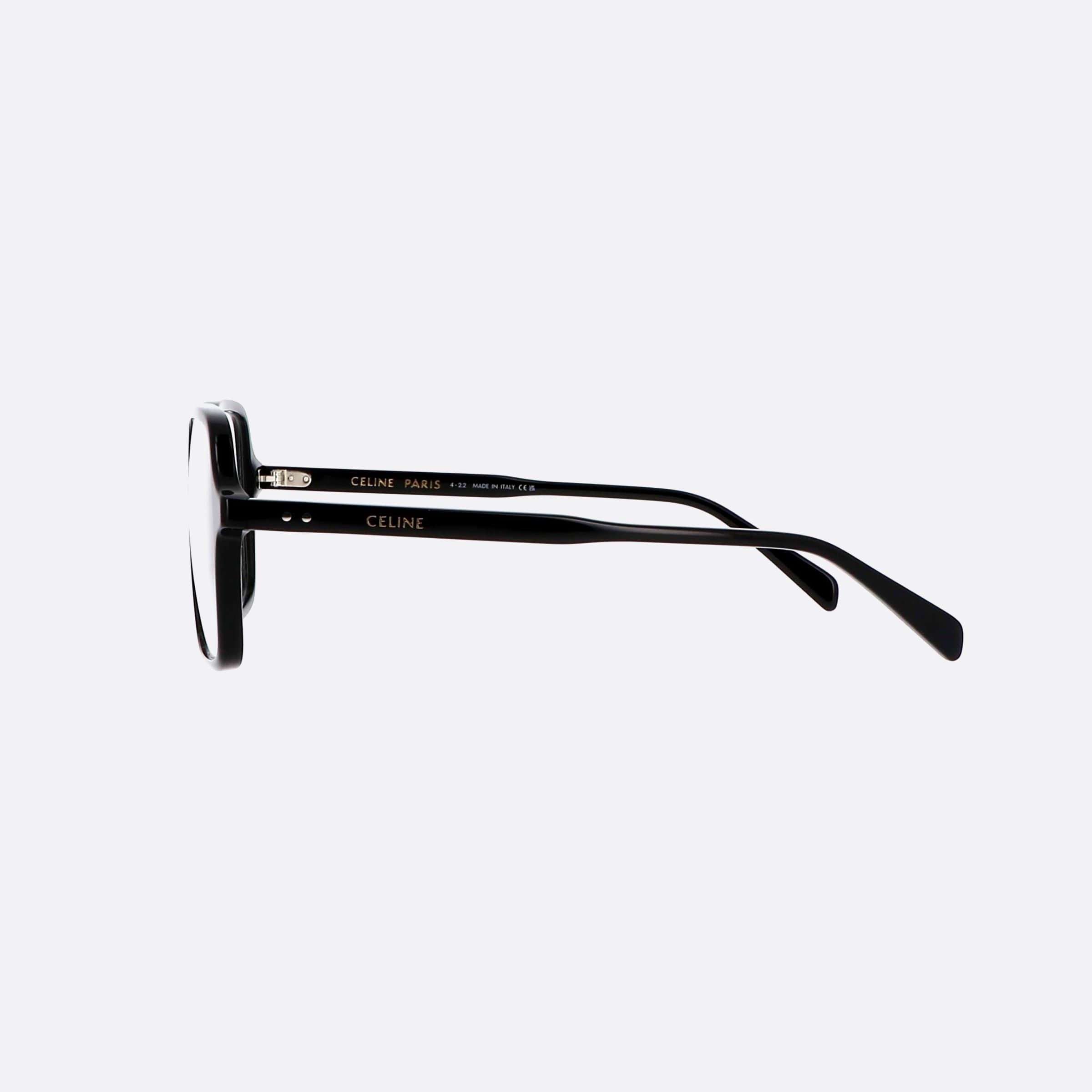 Celine 55mm Cl50126i Black Women Eyeglasses - Detail View