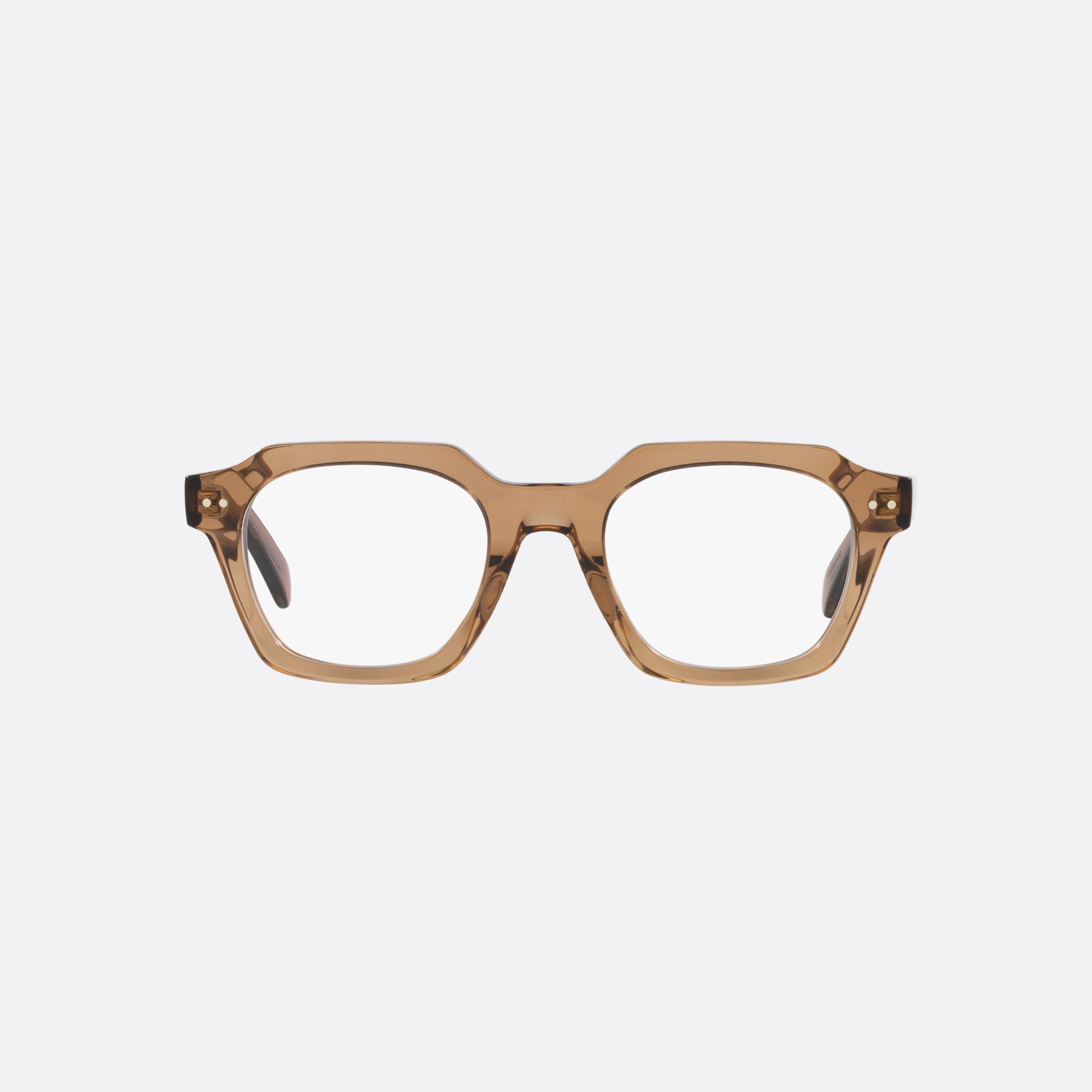 Celine 49mm Cl50128i Brown Irregular Men Eyeglasses - Lifestyle Shot