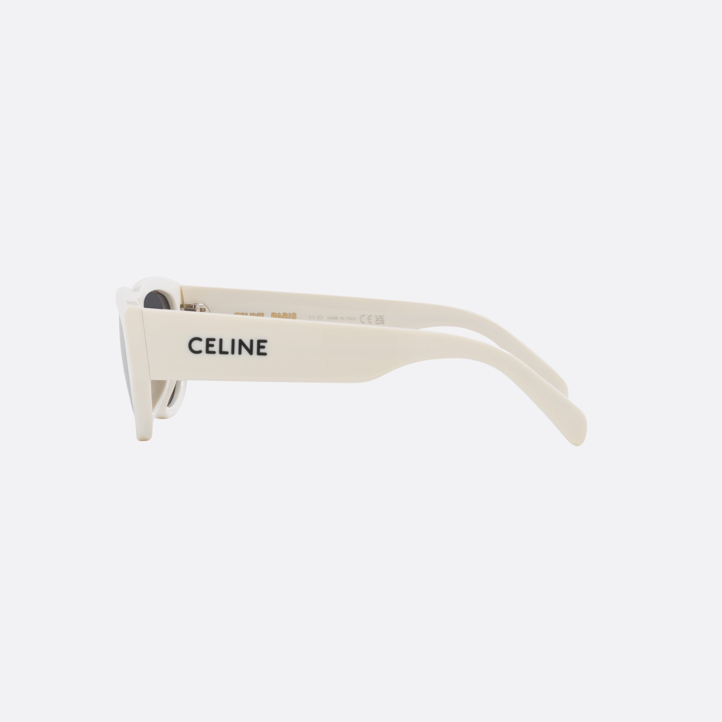 Celine 55mm Monochroms Cl40278u Beige Cat Eye Women Sunglasses - Detail View