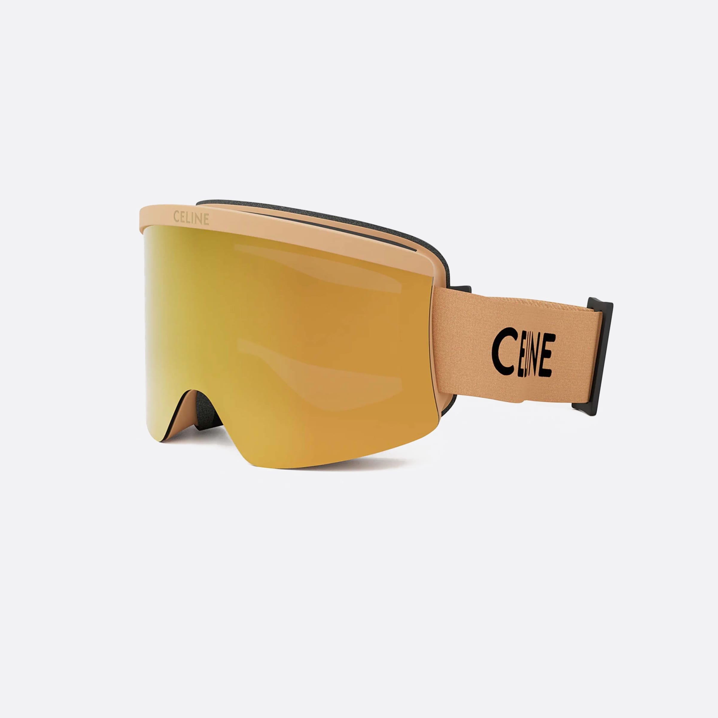 Celine 00mm Ski Mask Cl40302u 58c Beige Unisex Sunglasses - Main View