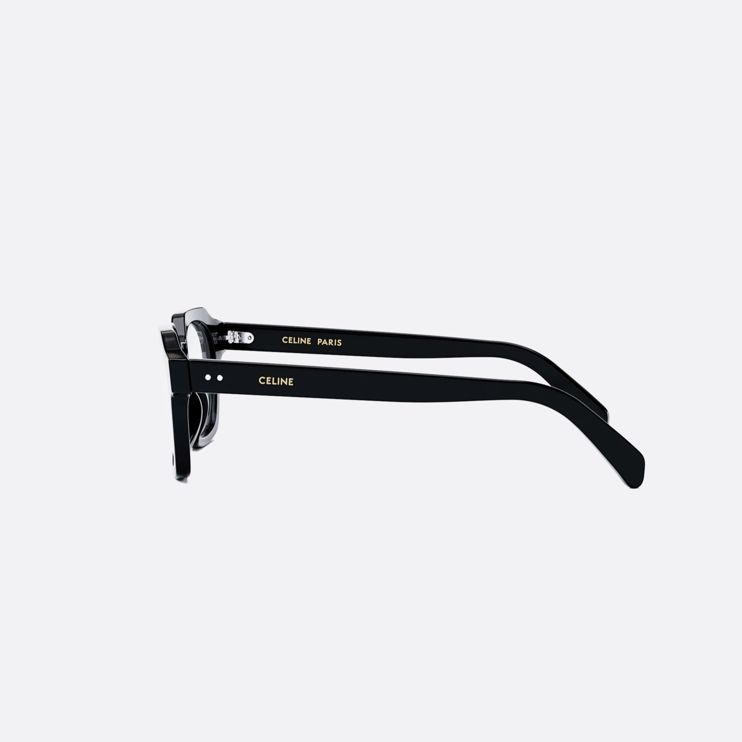 Celine 49mm Thin Cl50128i Black Women Eyeglasses - Detail View